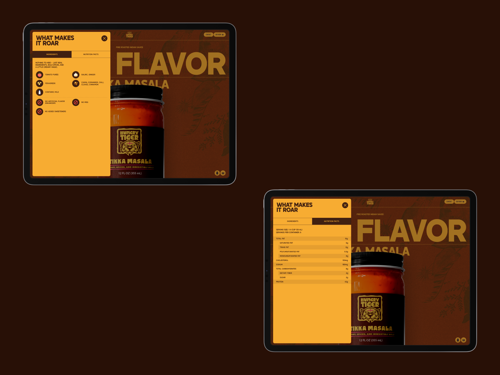 Ingredients & Nutrition Facts
