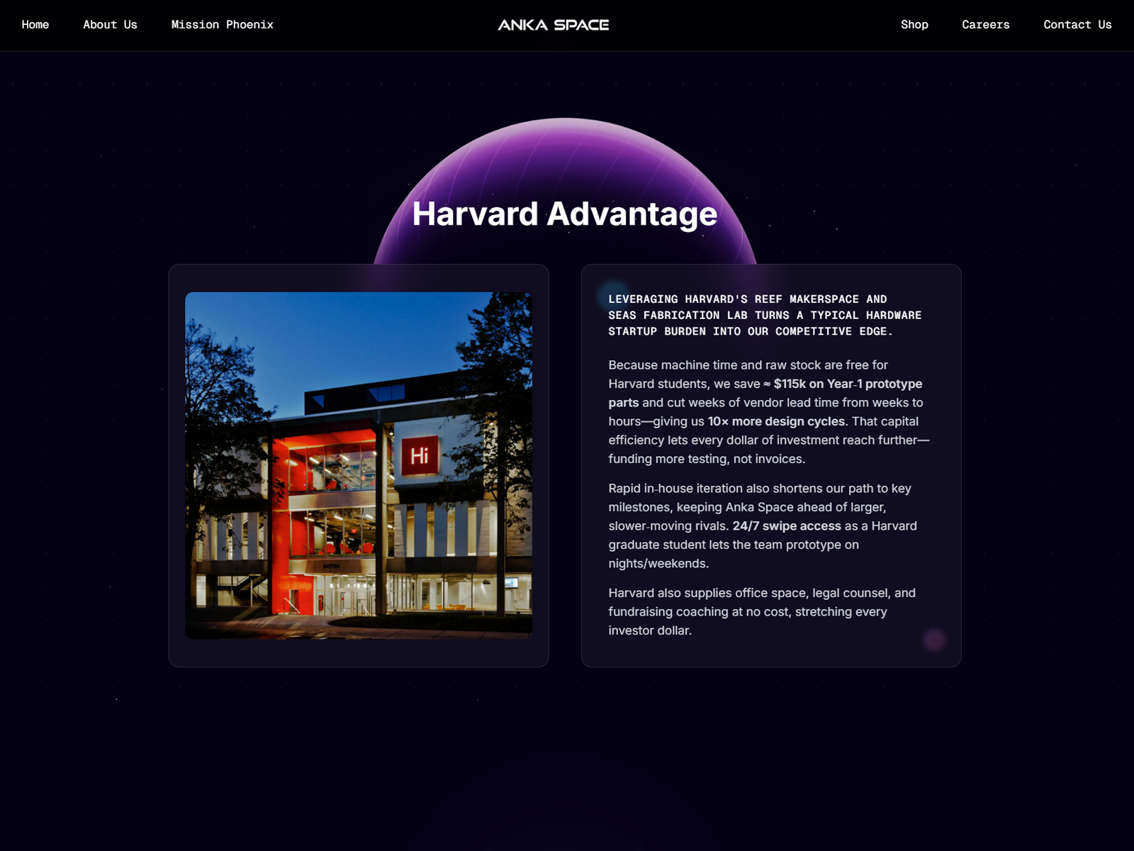 Harvard Advantage