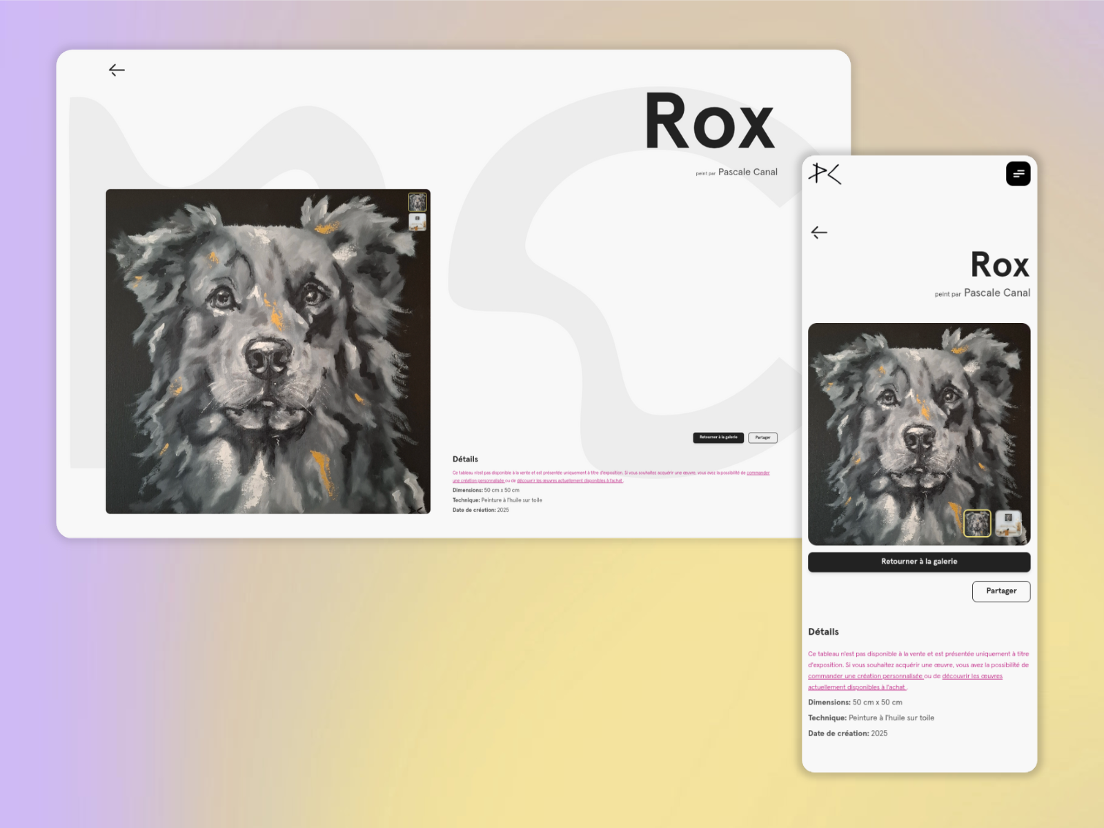 Product page