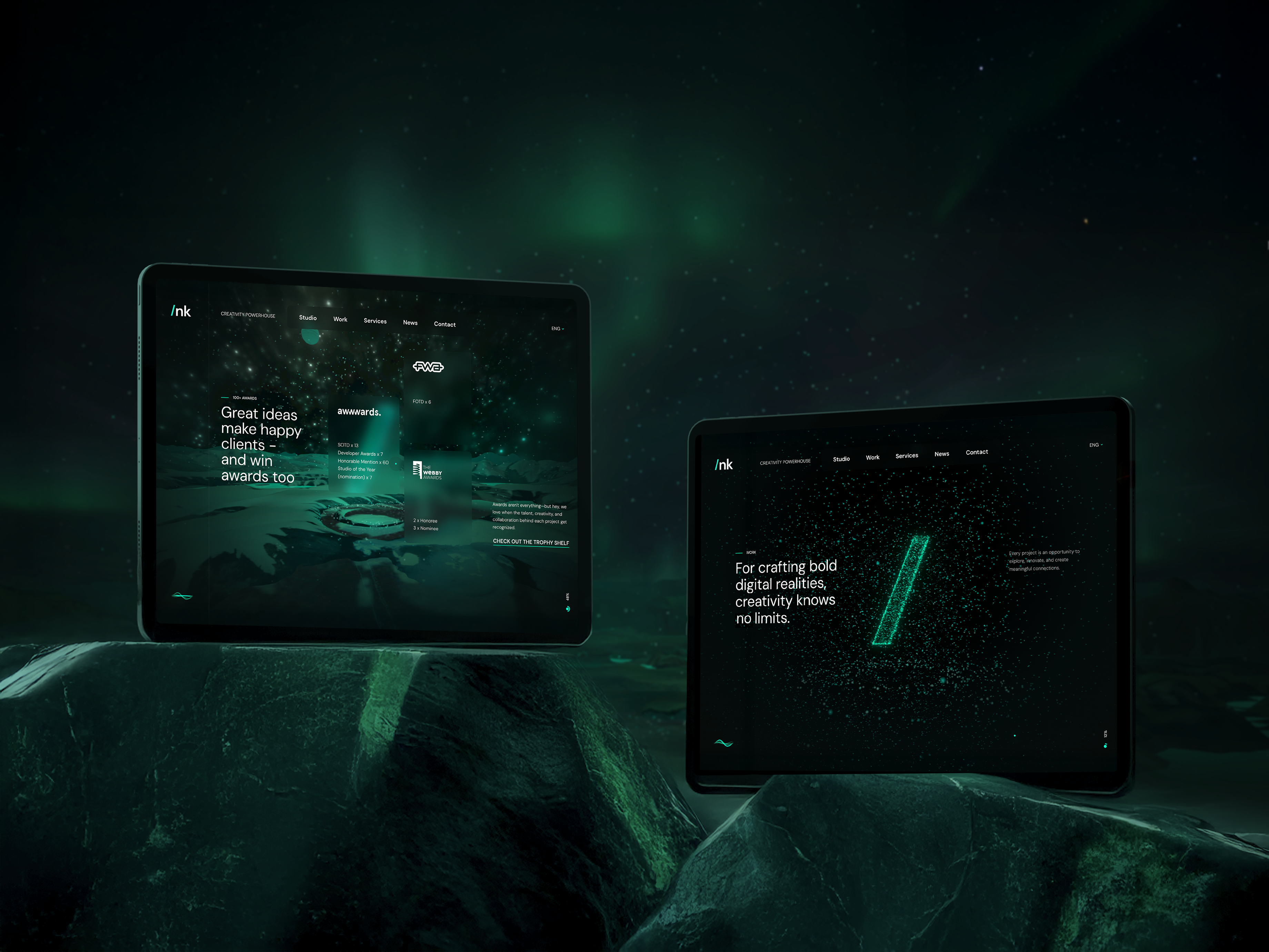 Desktop and Tablet