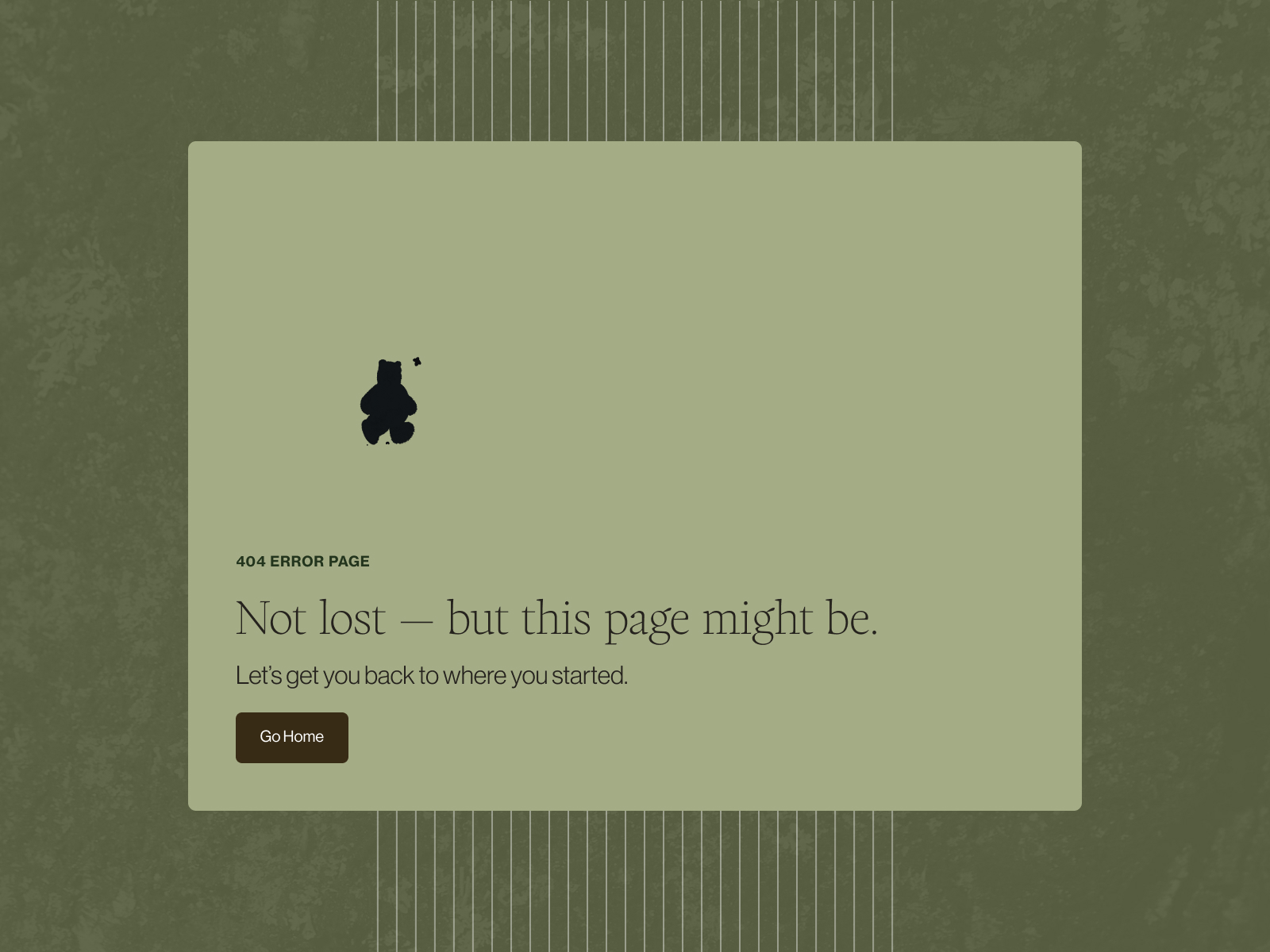404 Error Page