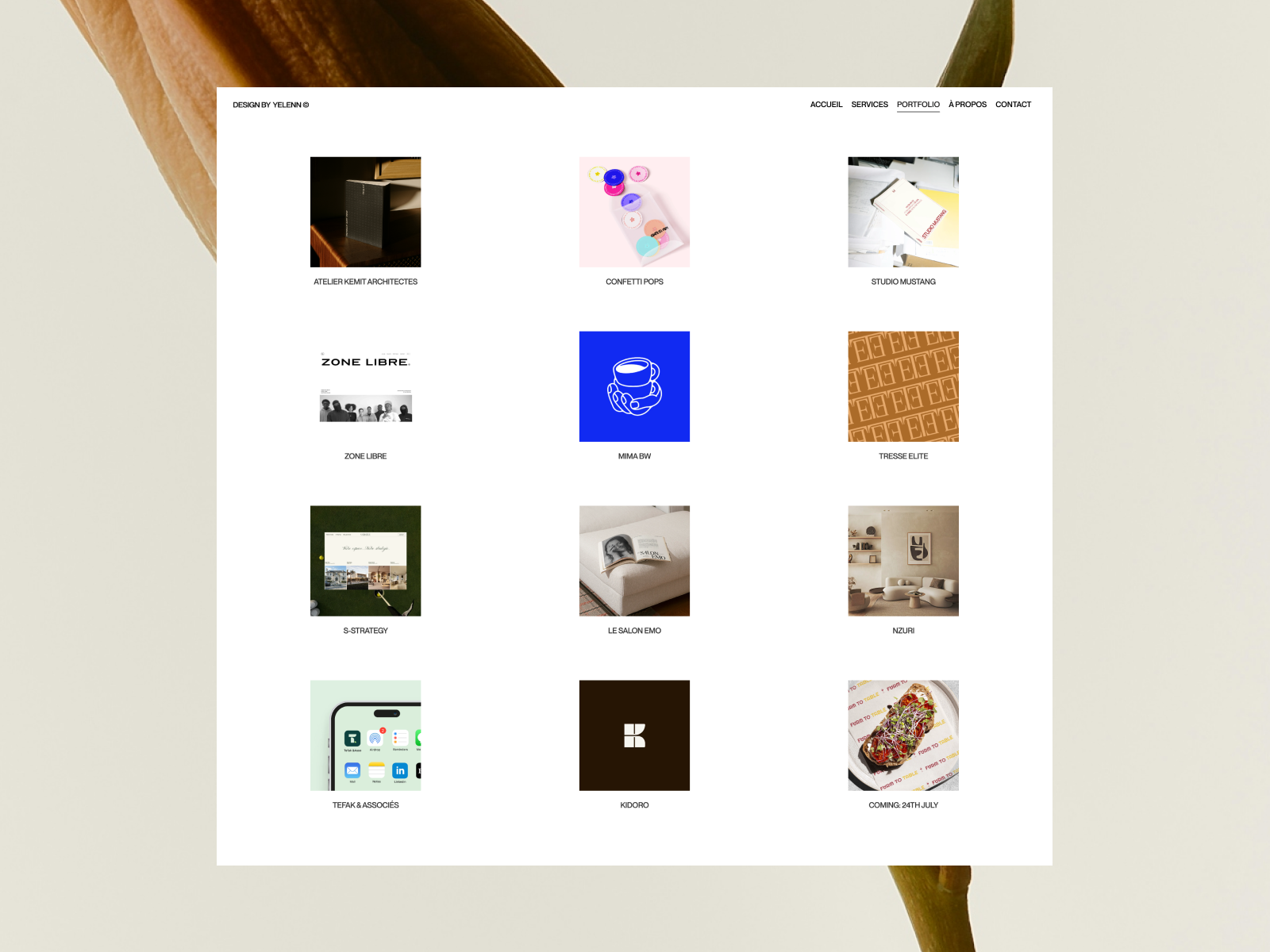 Portfolio Page