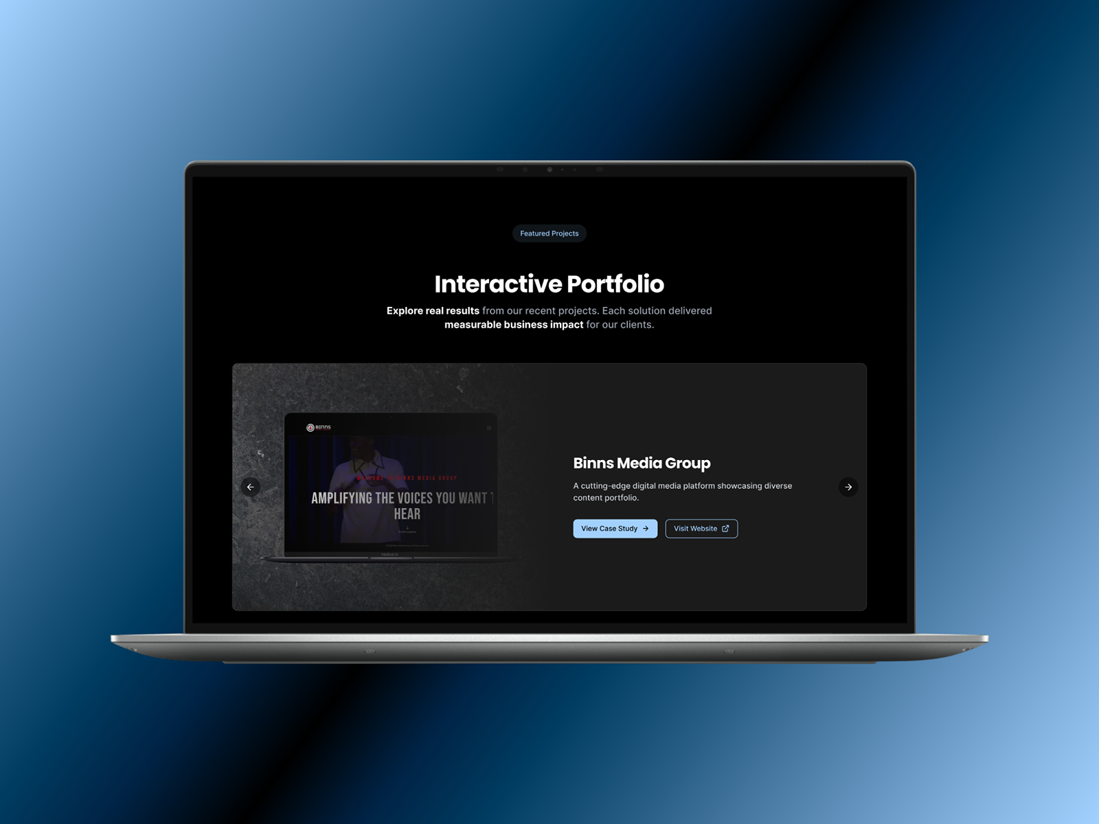A Futuristic, Motion-Driven Homepage That Converts Attention into Action