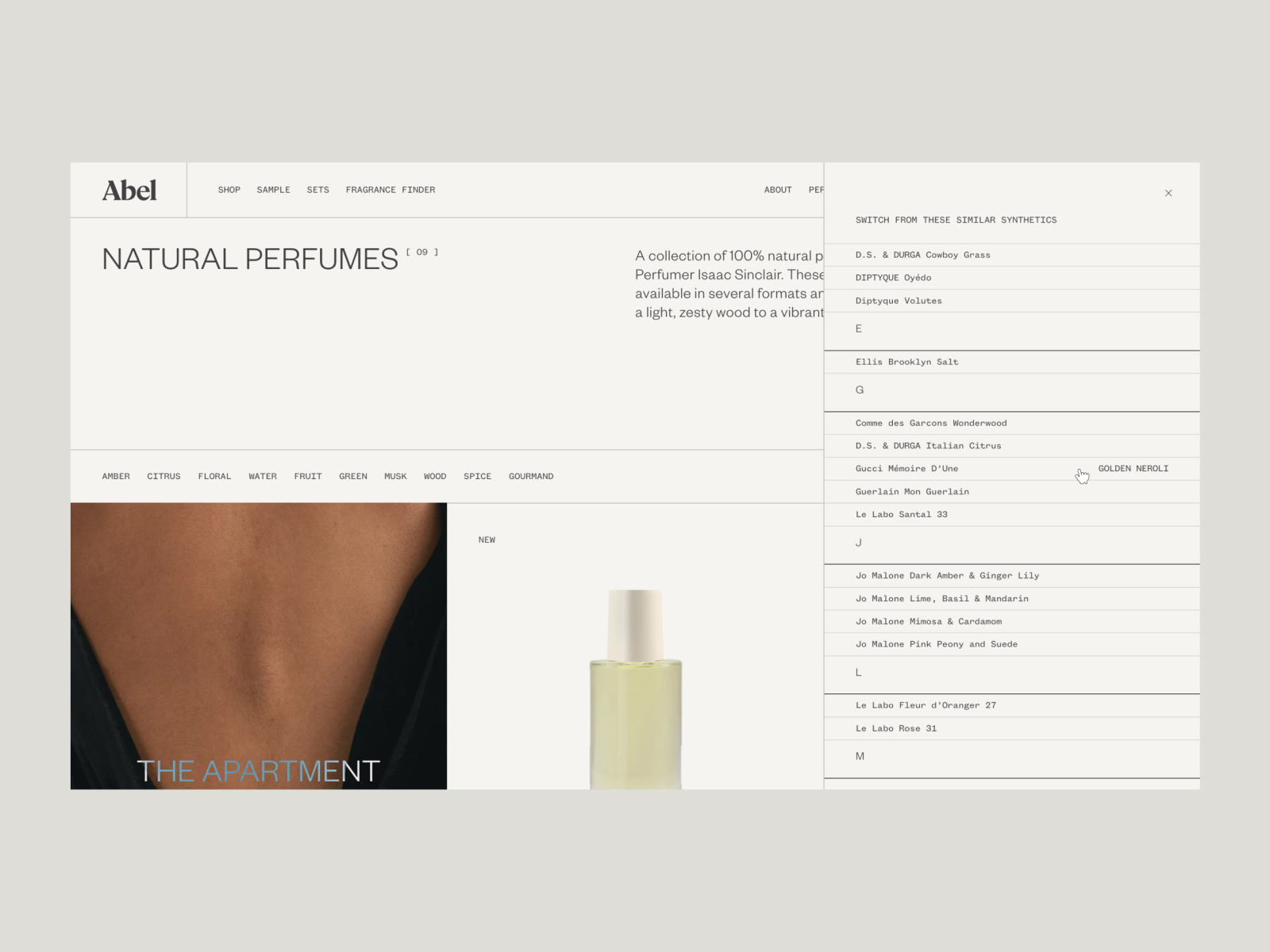 Scent Selector