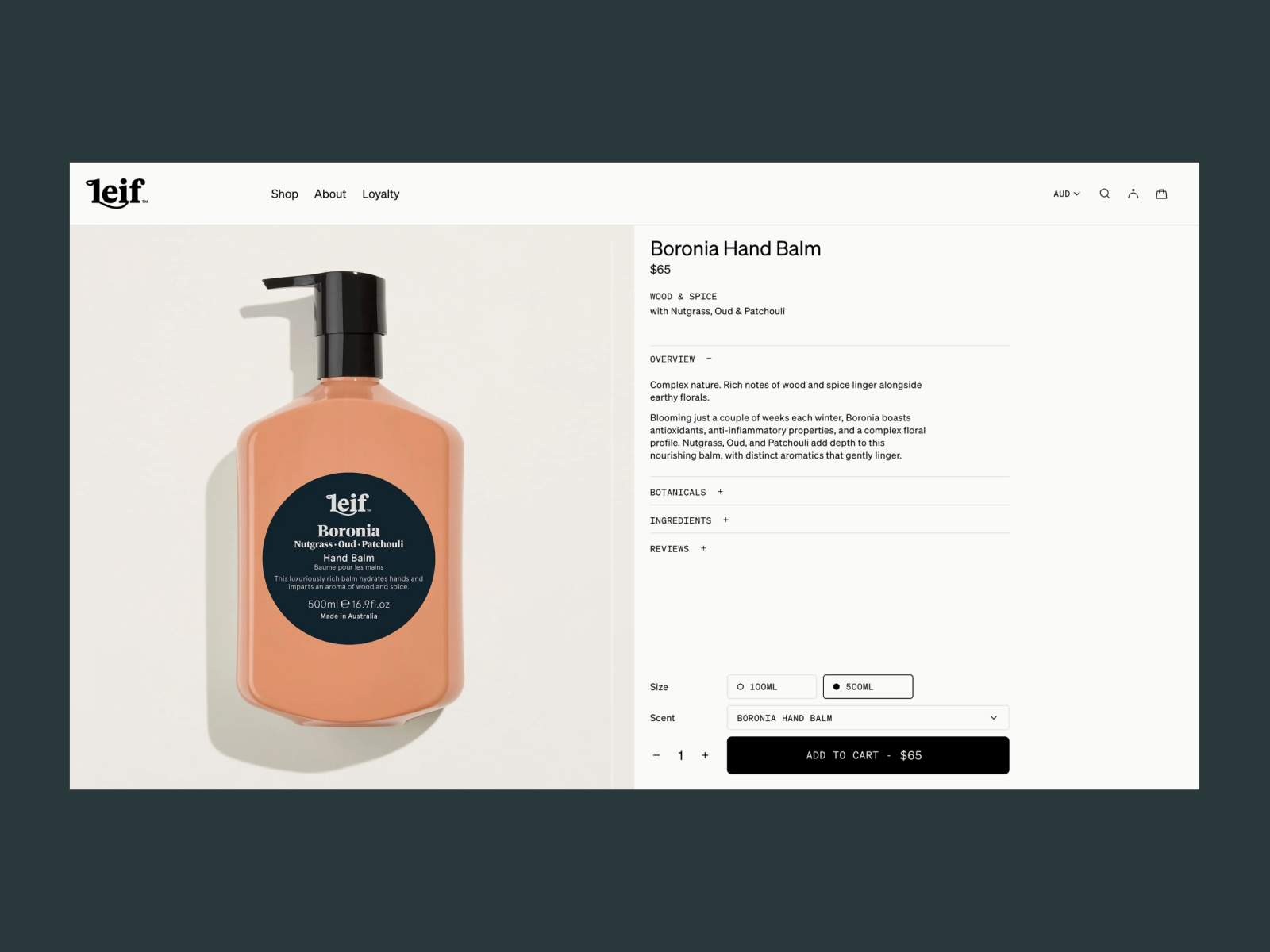 Product Page