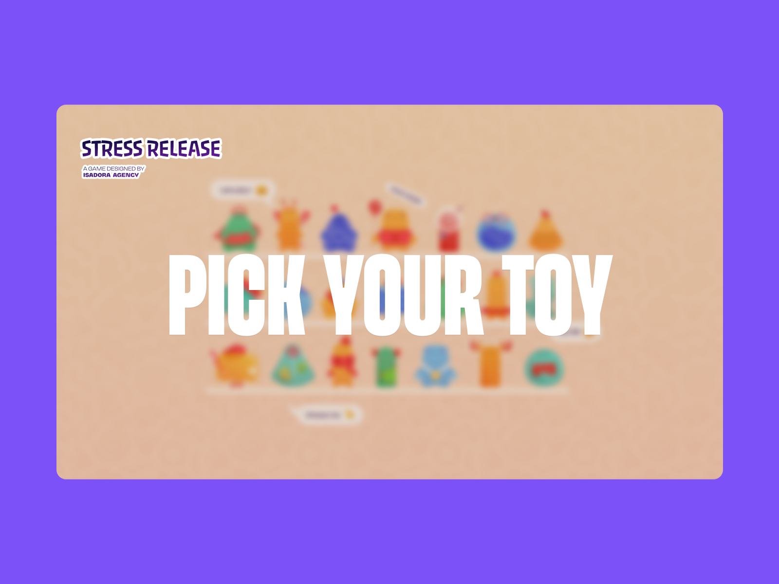 Pick Your Toy