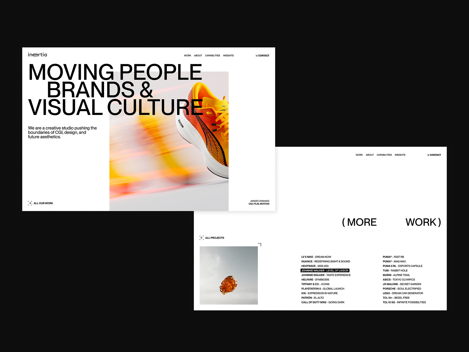 About Inertia Studios Page