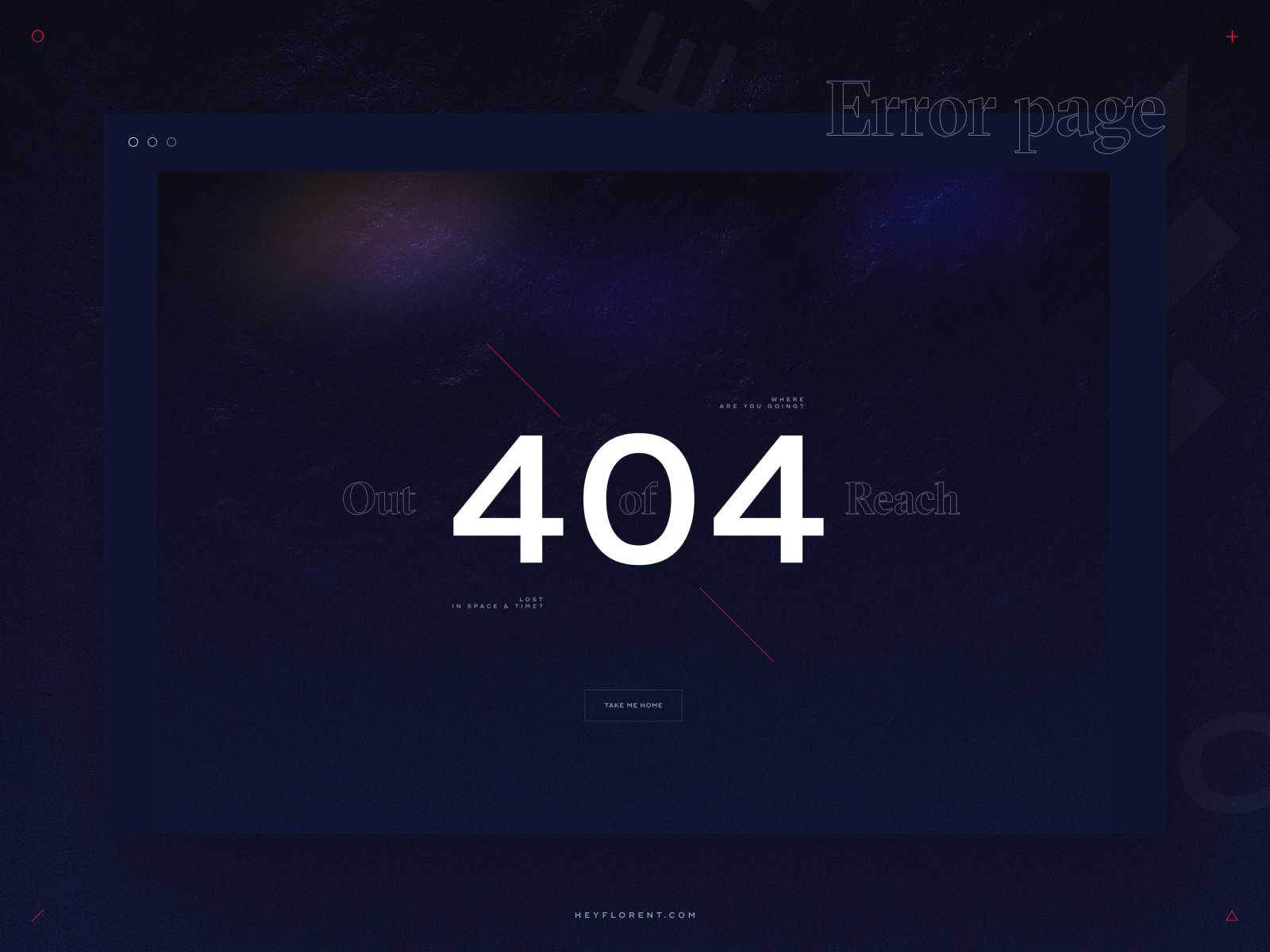 Error page