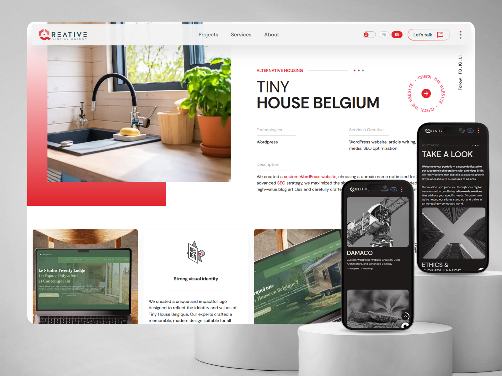 Project pages