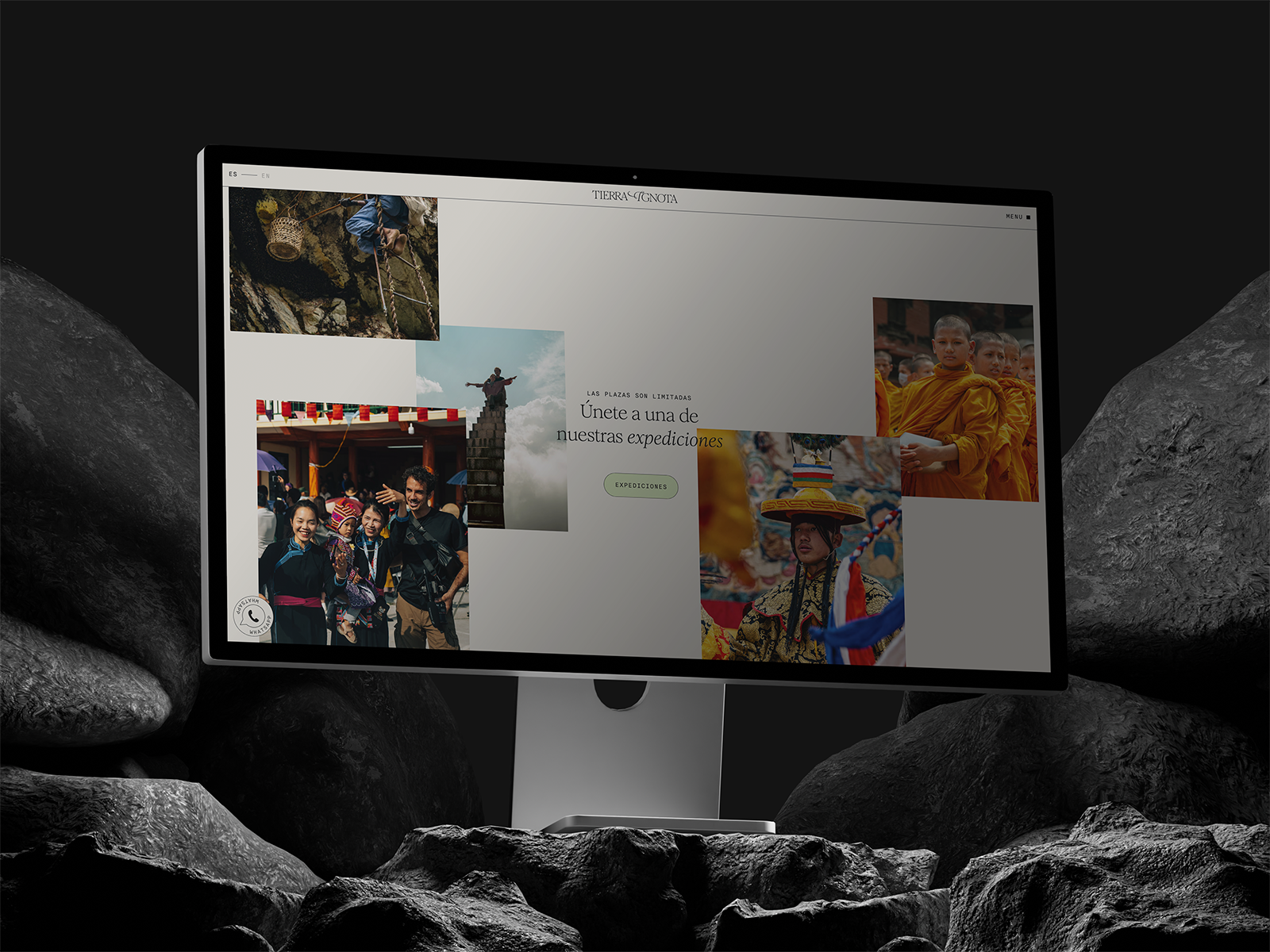 Editorial scroll experience