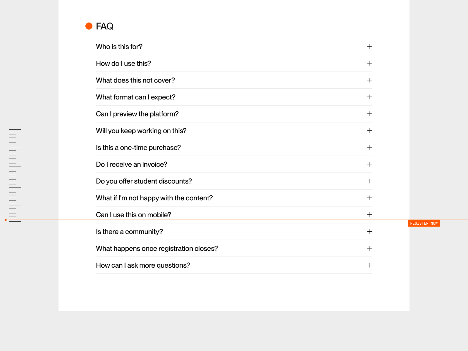 FAQ
