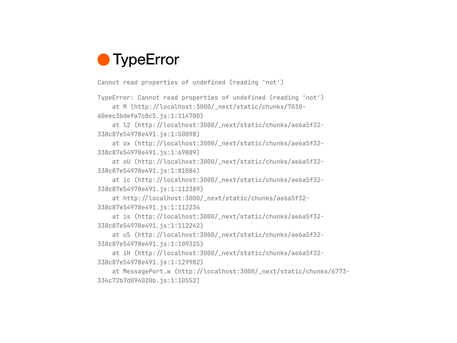 Error Page