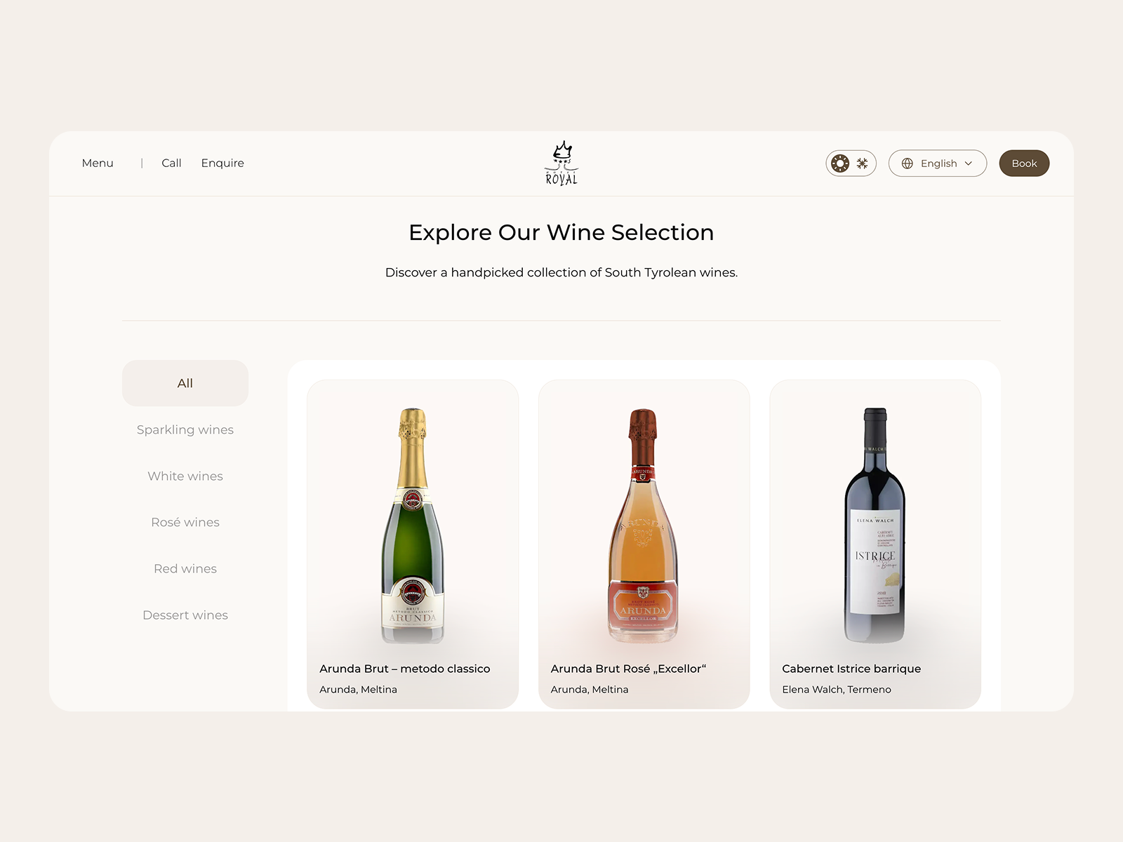 Wine Selections