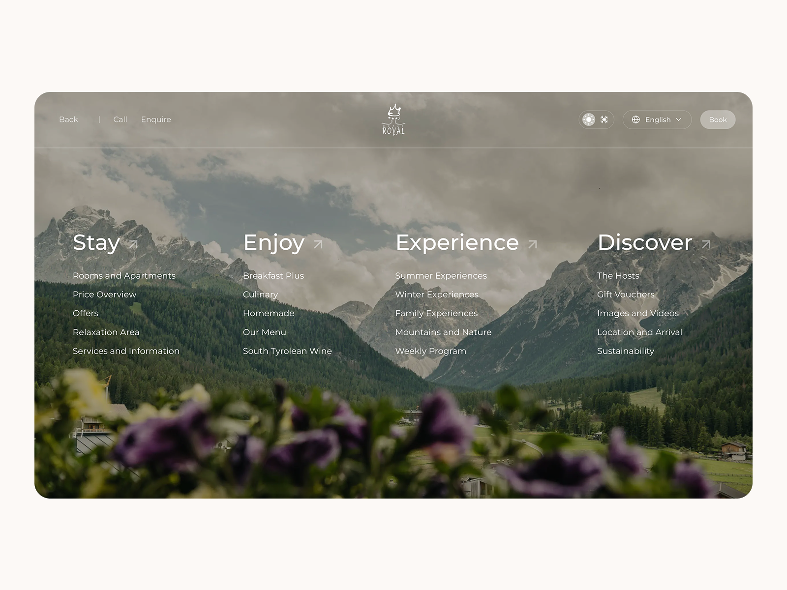 Desktop Menu