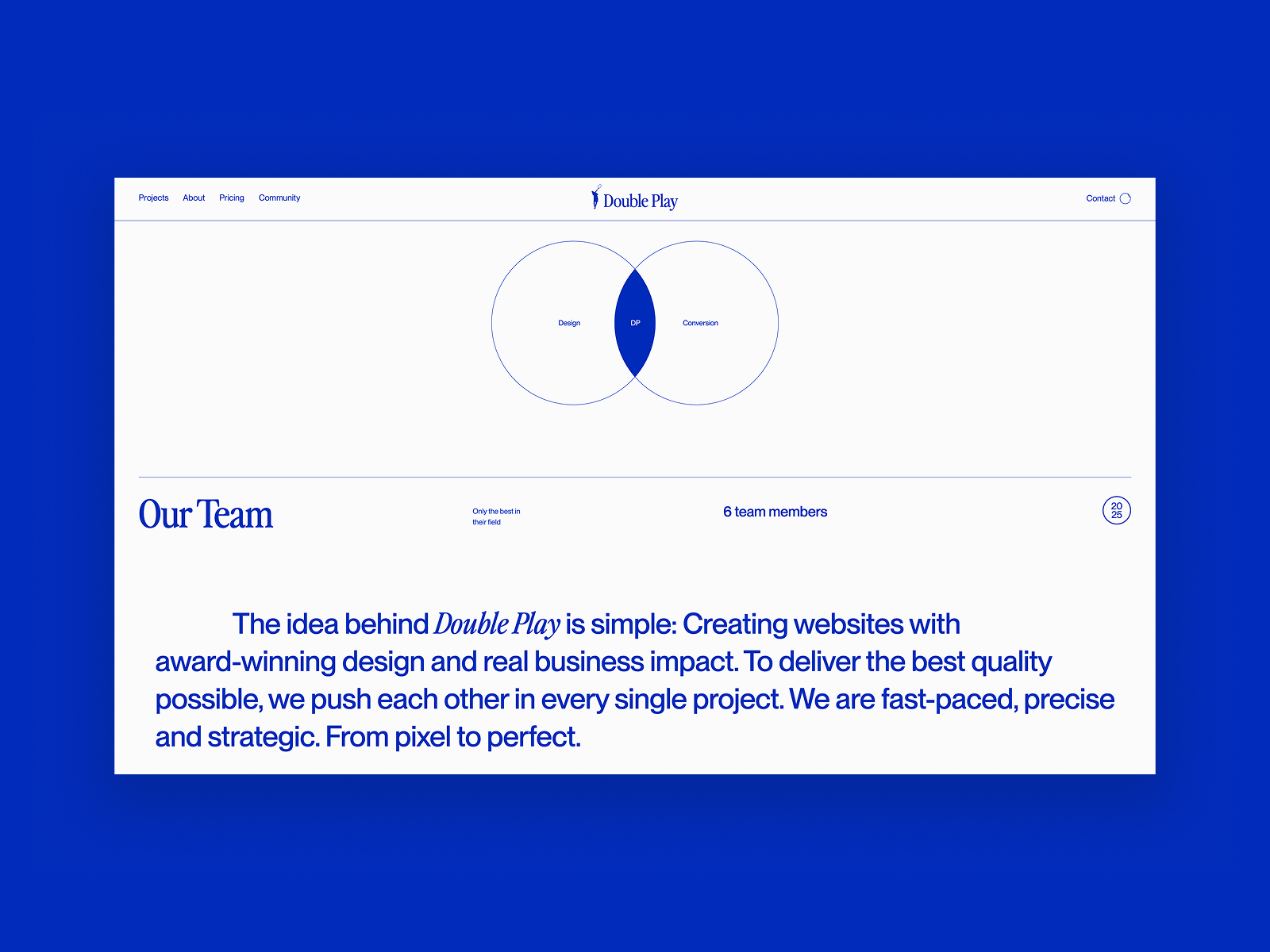 Team Section