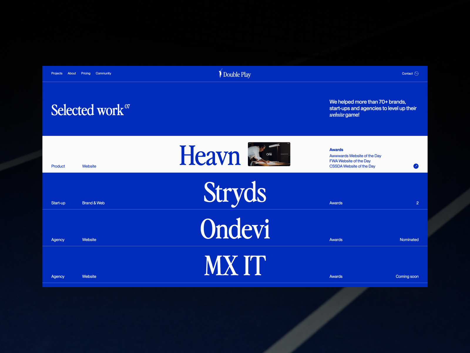 Project Section