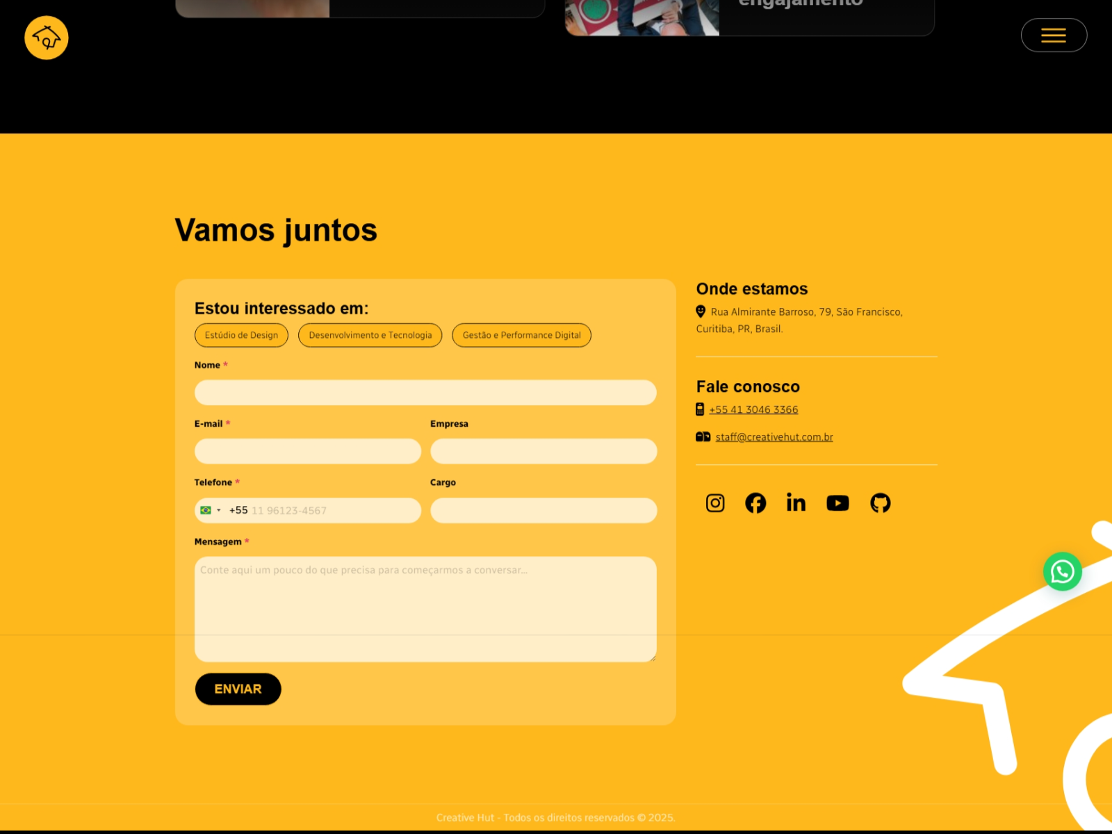 Contact section