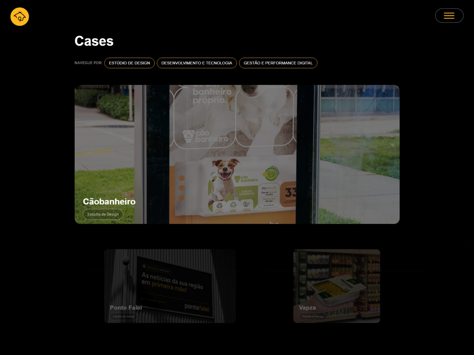 Cases page