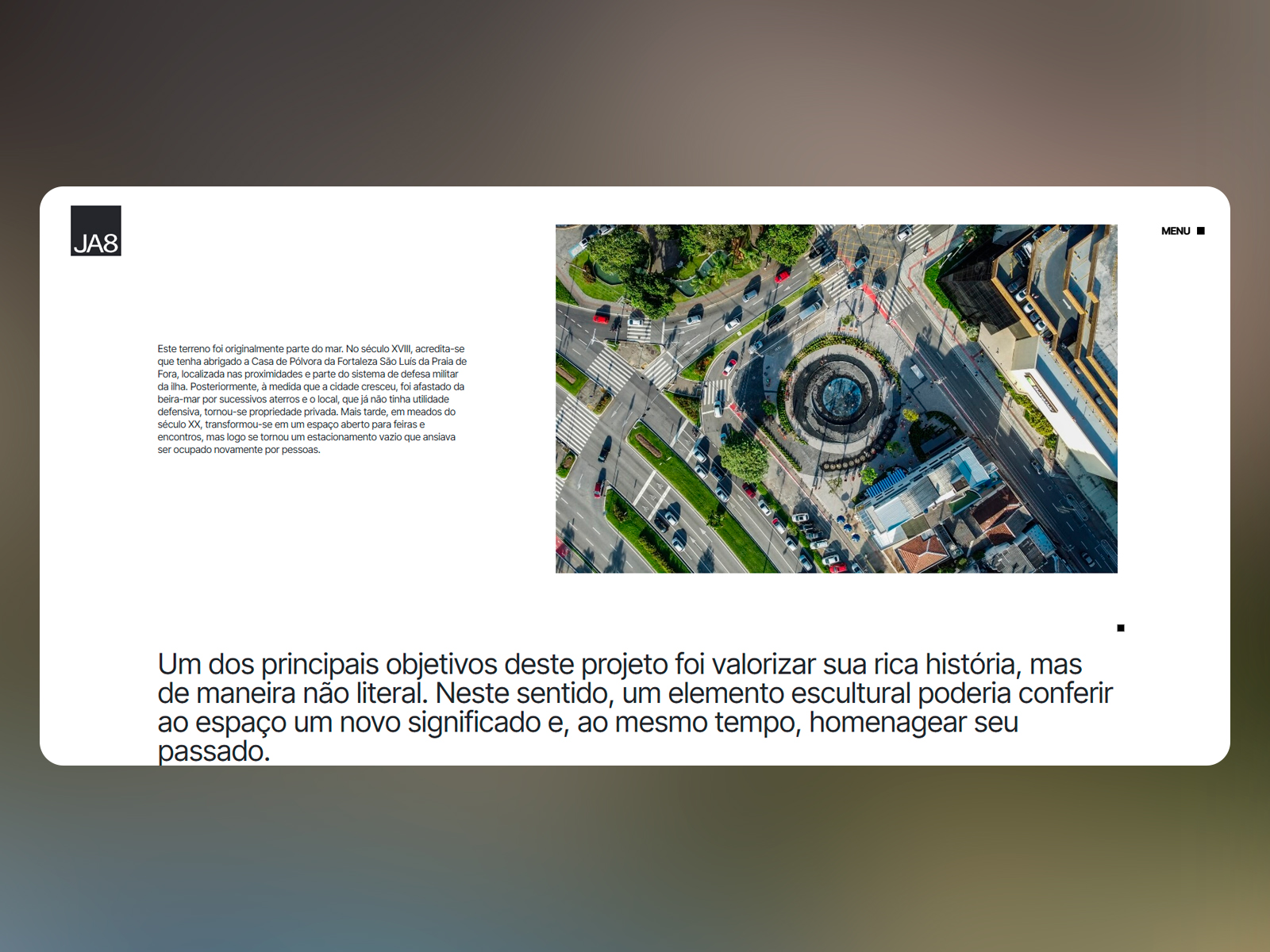 Award-winning projects by JA8