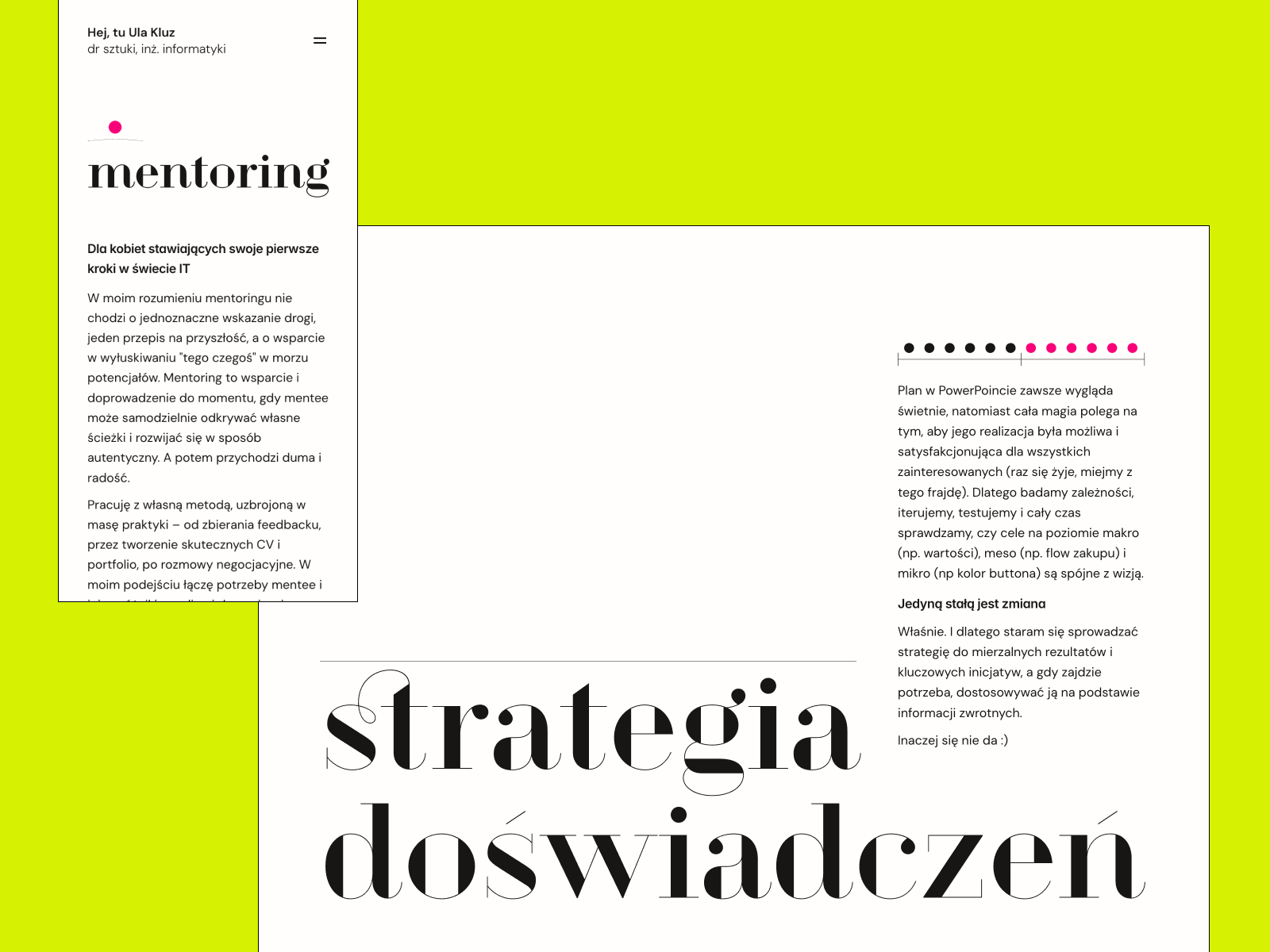 Typographic Layout & Minimal Design System