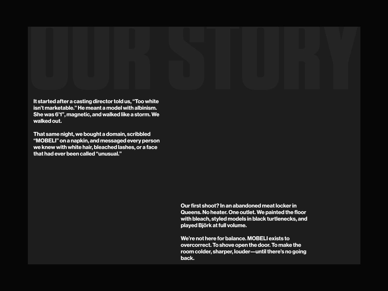 Our story