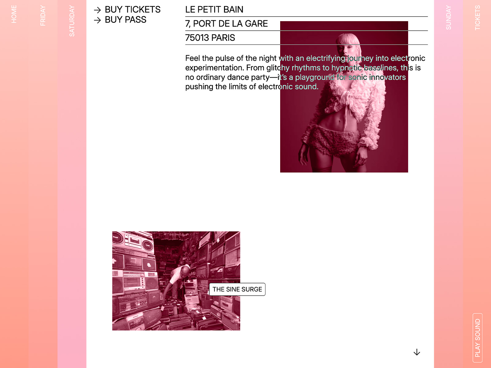 Content Page - Oto Nove Fest