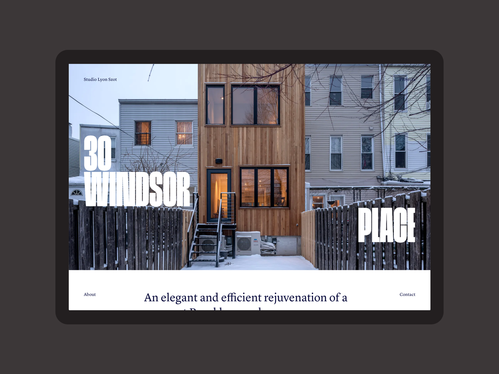 Project transitions