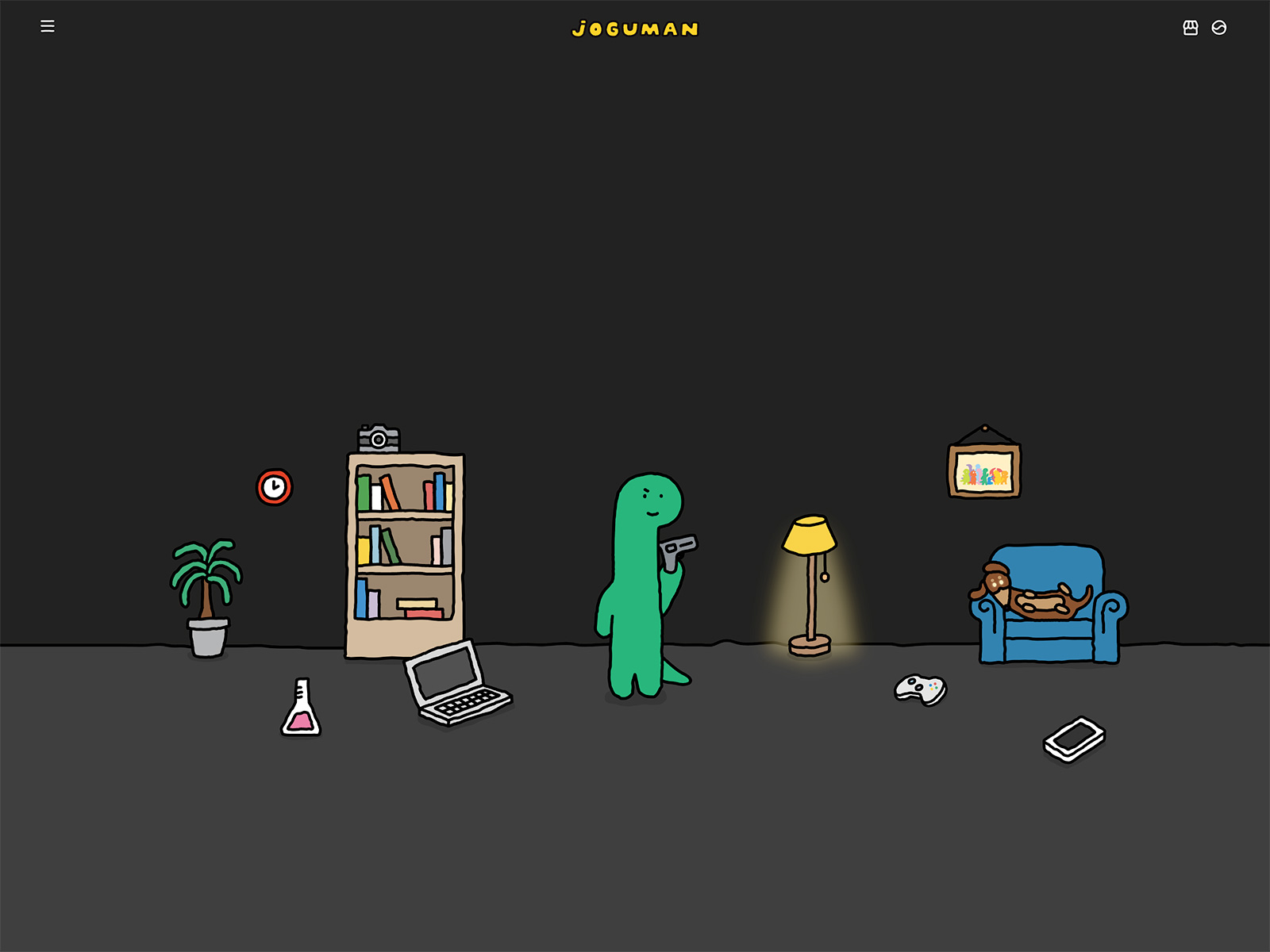 Home - Dark mode