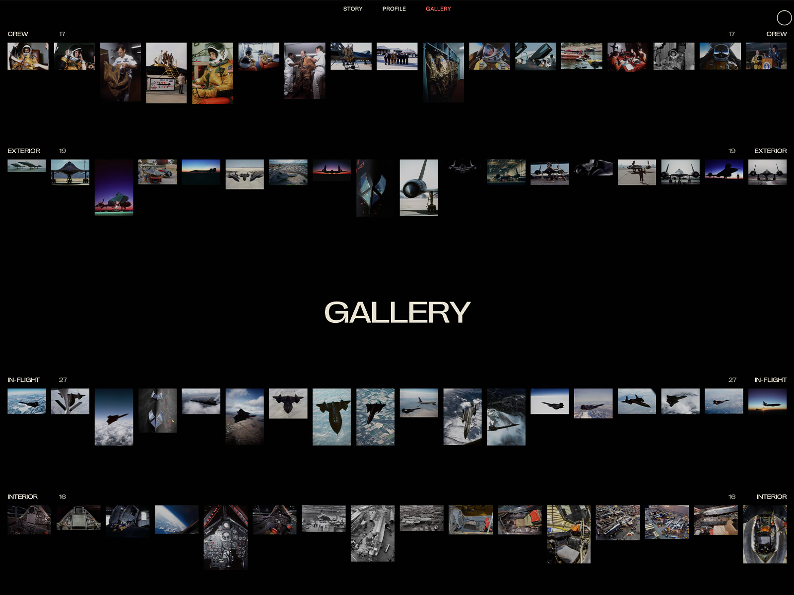 Gallery Animation & Transition