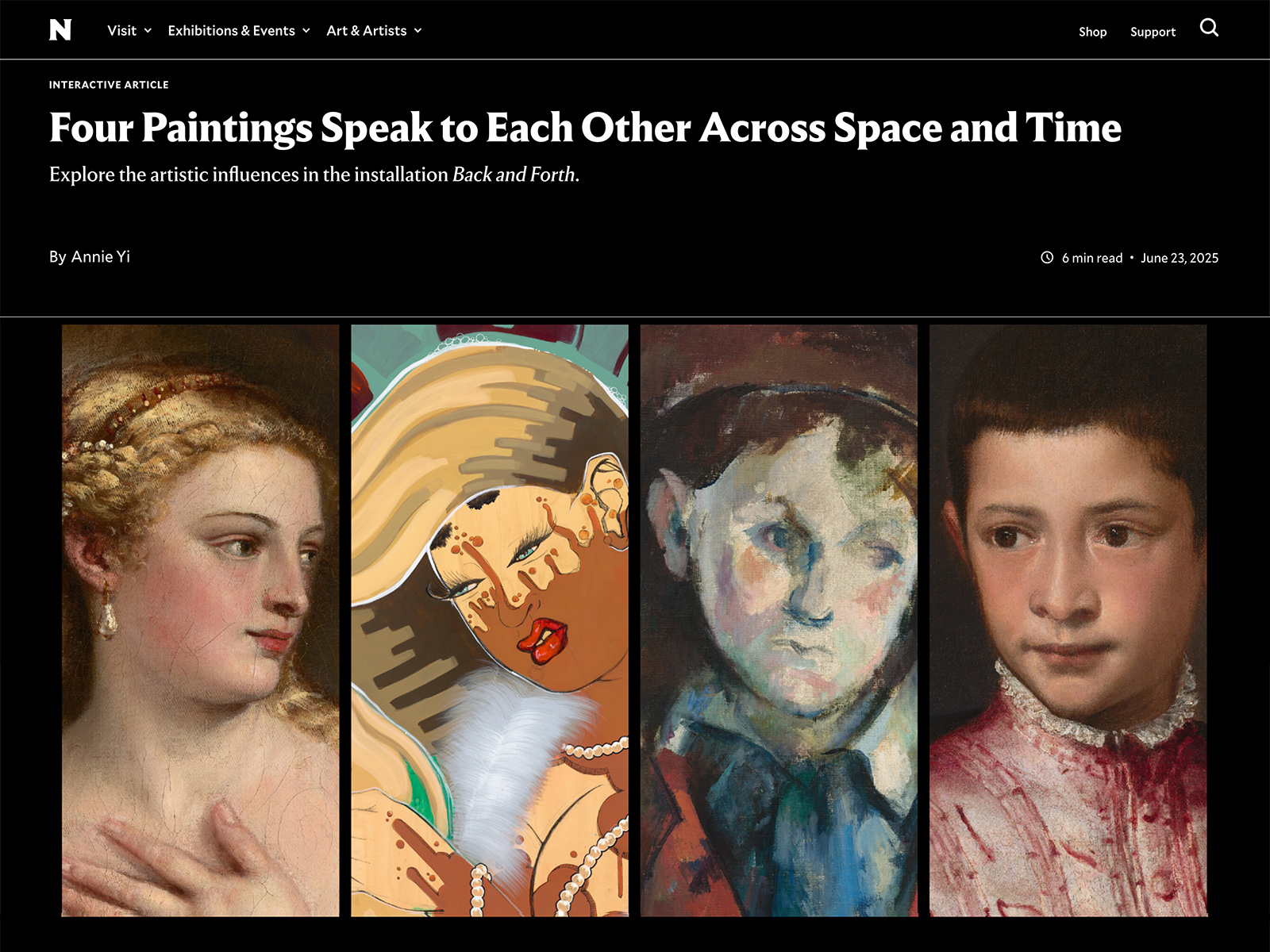 Interactive Articles