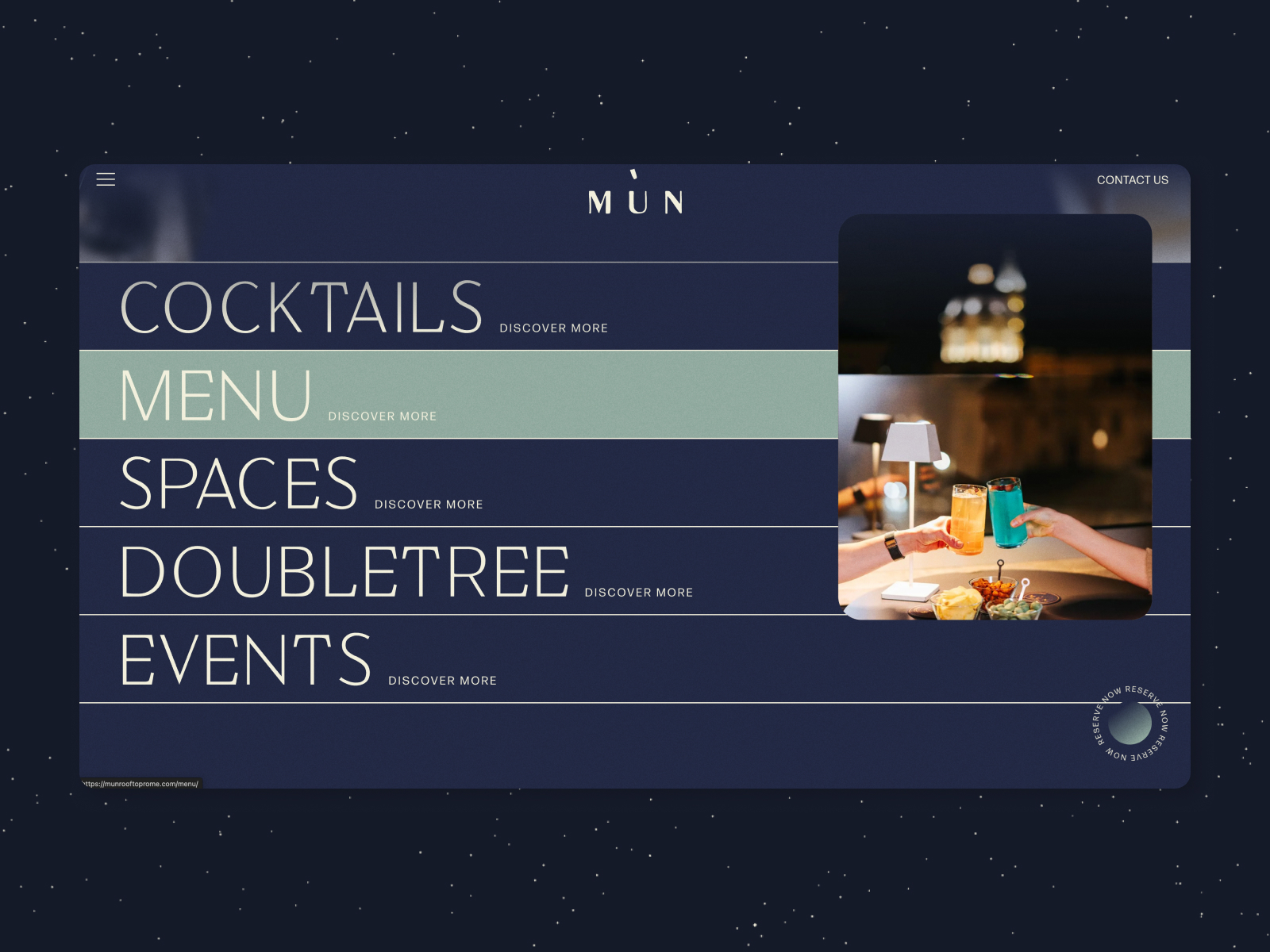Page Menu