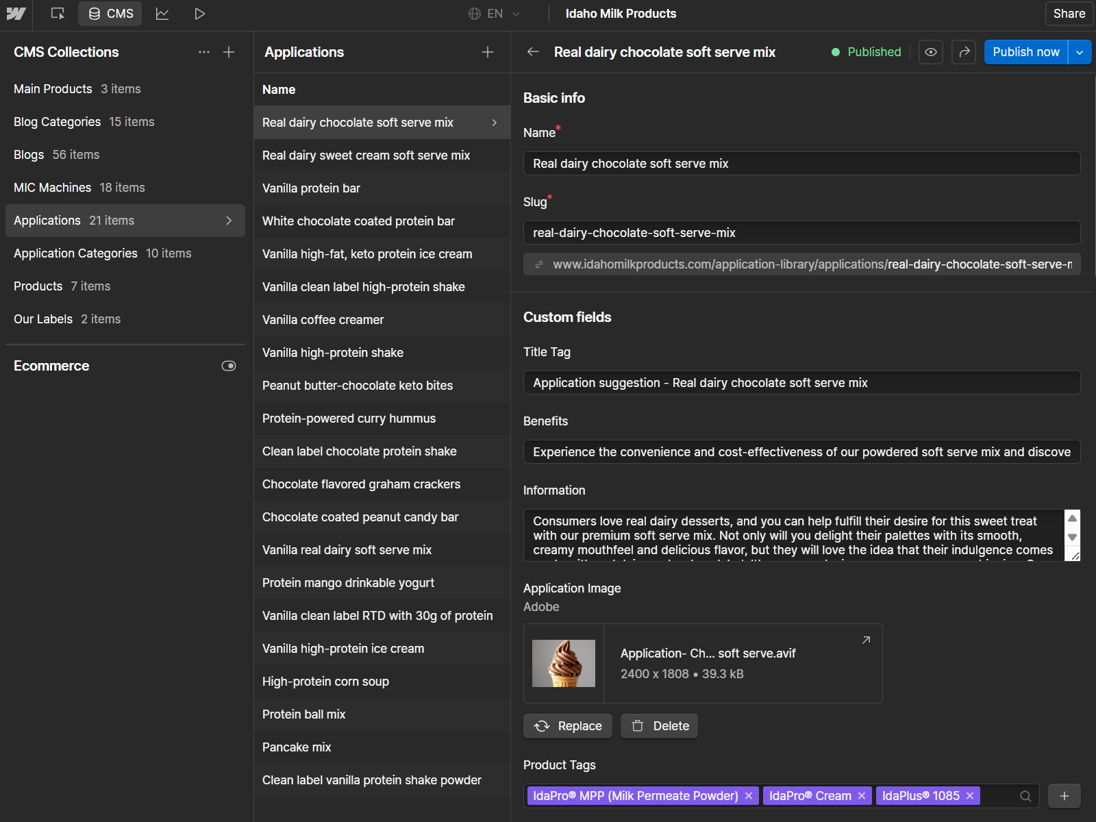Application Library