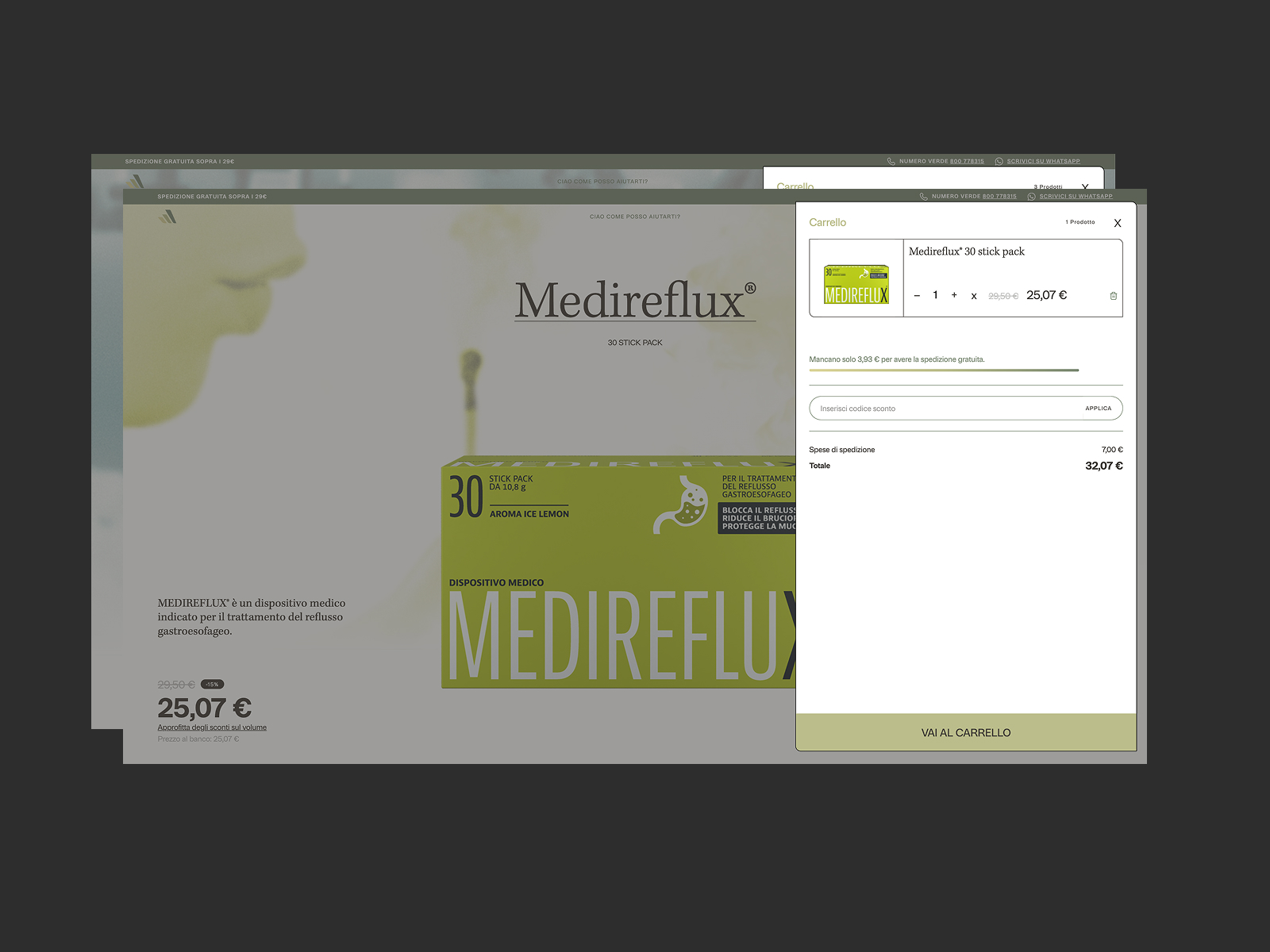 Mèdisin - Shopping Cart