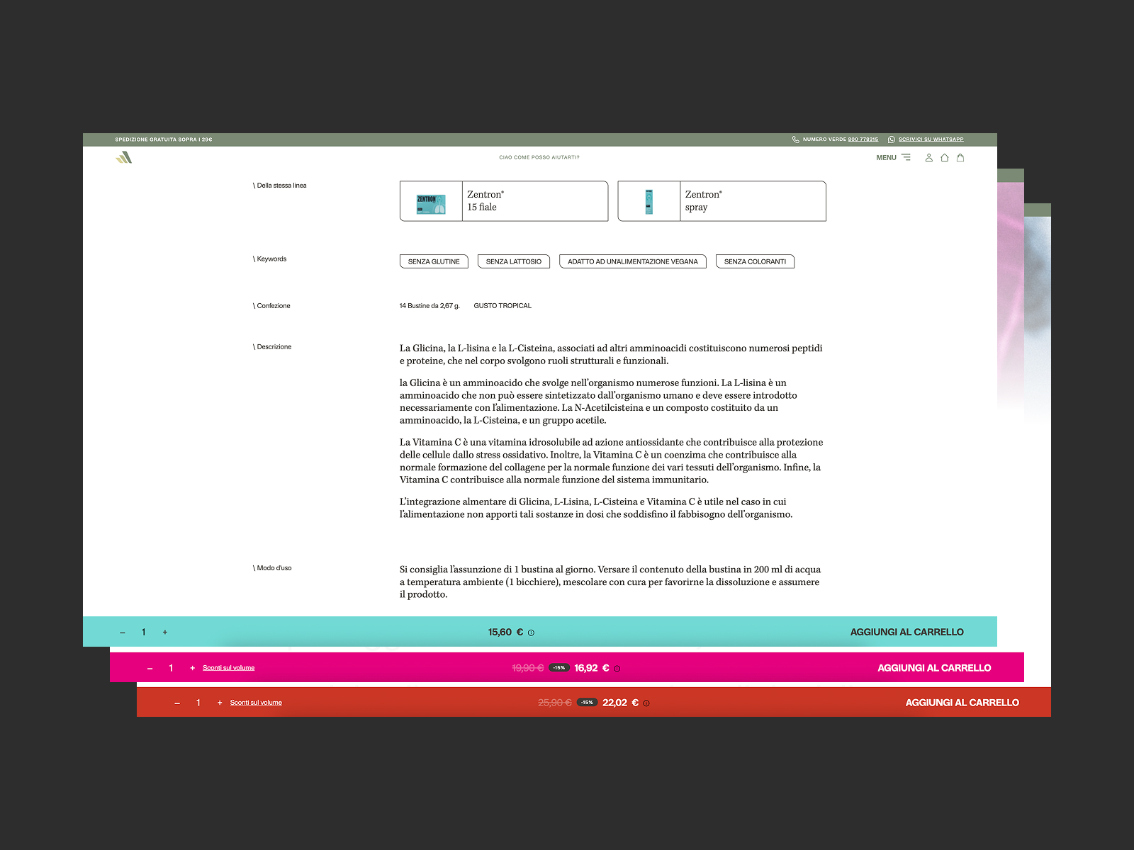Mèdisin - Product page