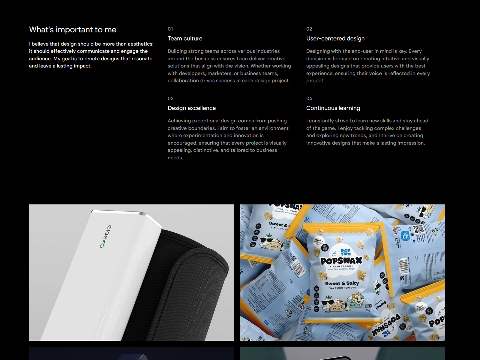 Portfolio Layout