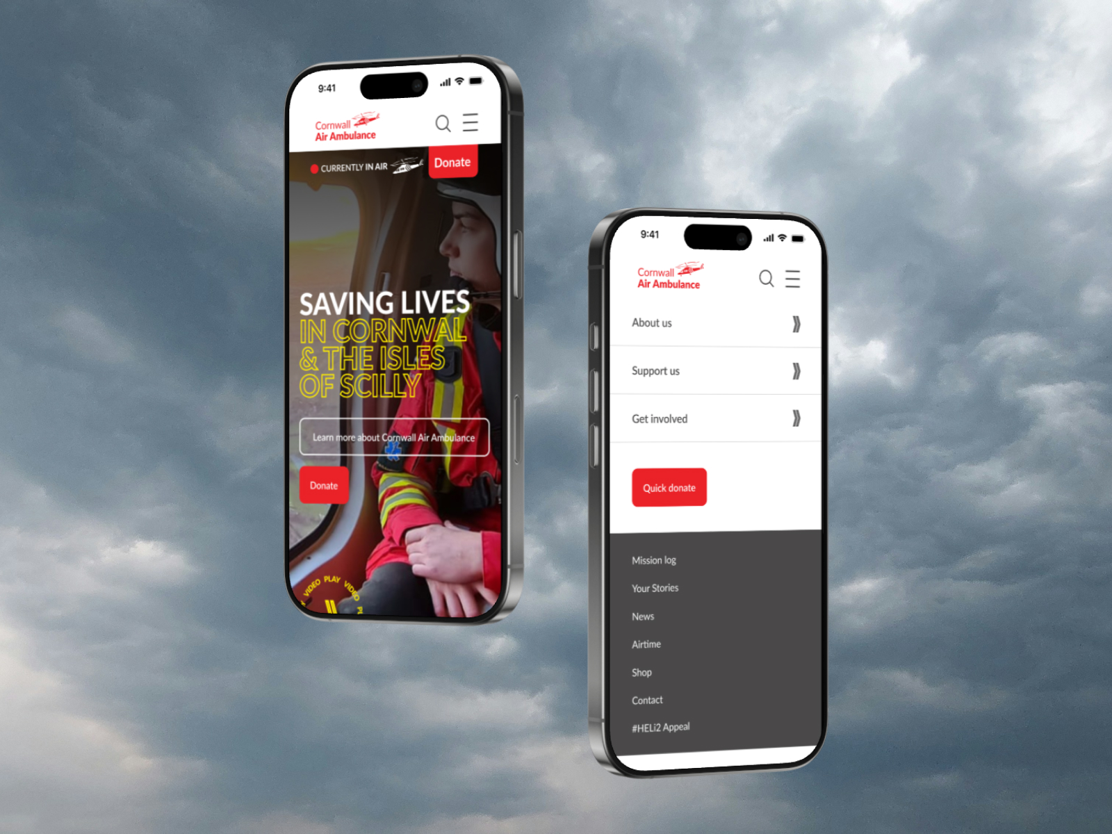 Fully mobile-responsive for donors on the go, built to perform even with Cornwall’s patchy signal