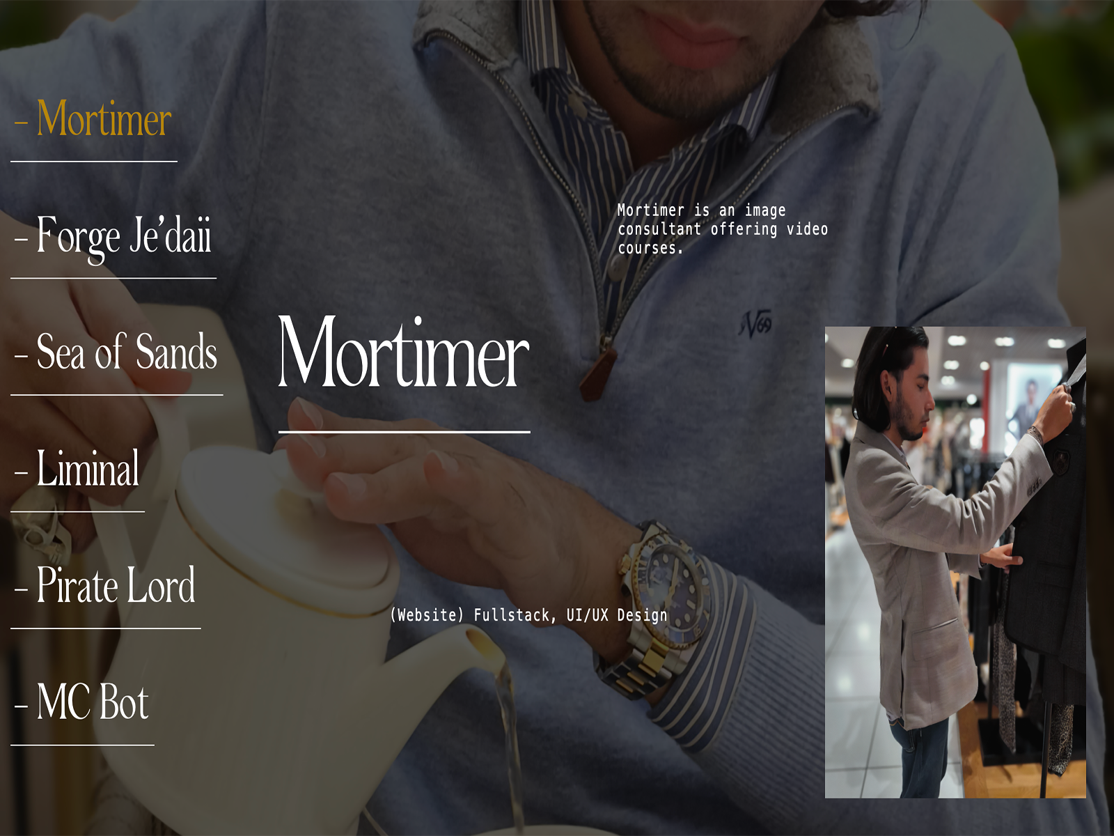 Projects Page