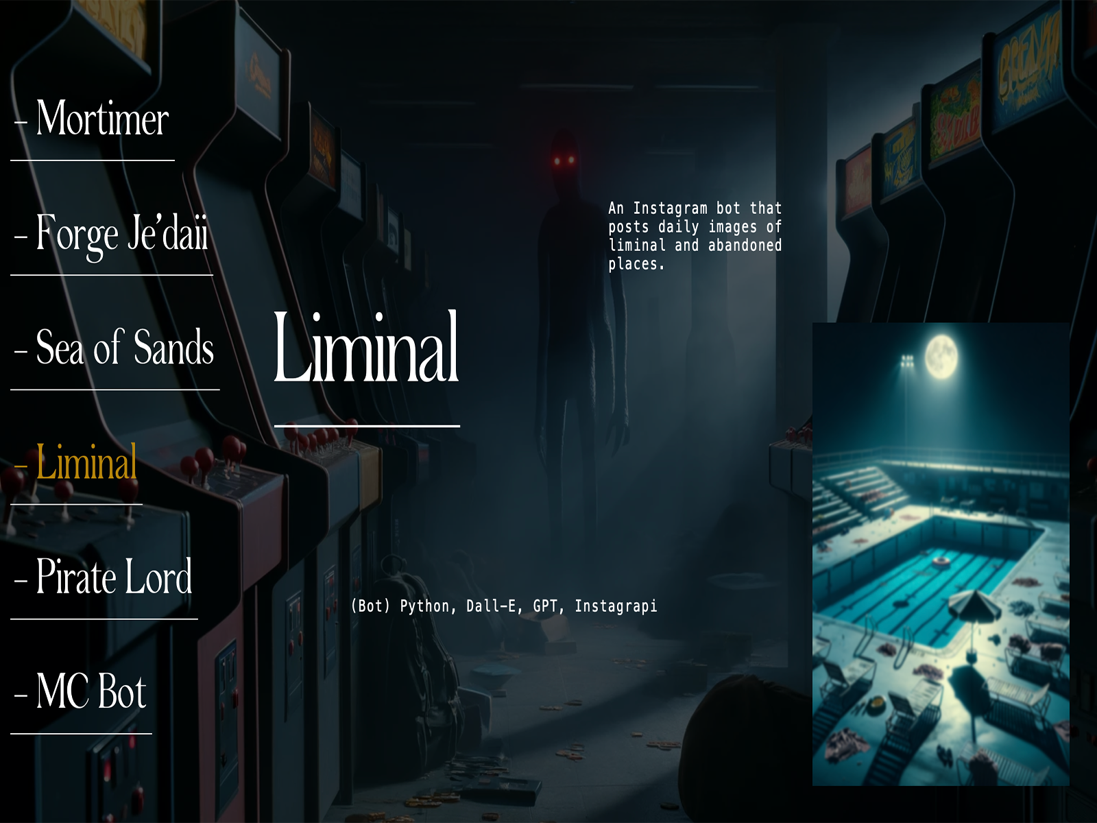 Projects Page