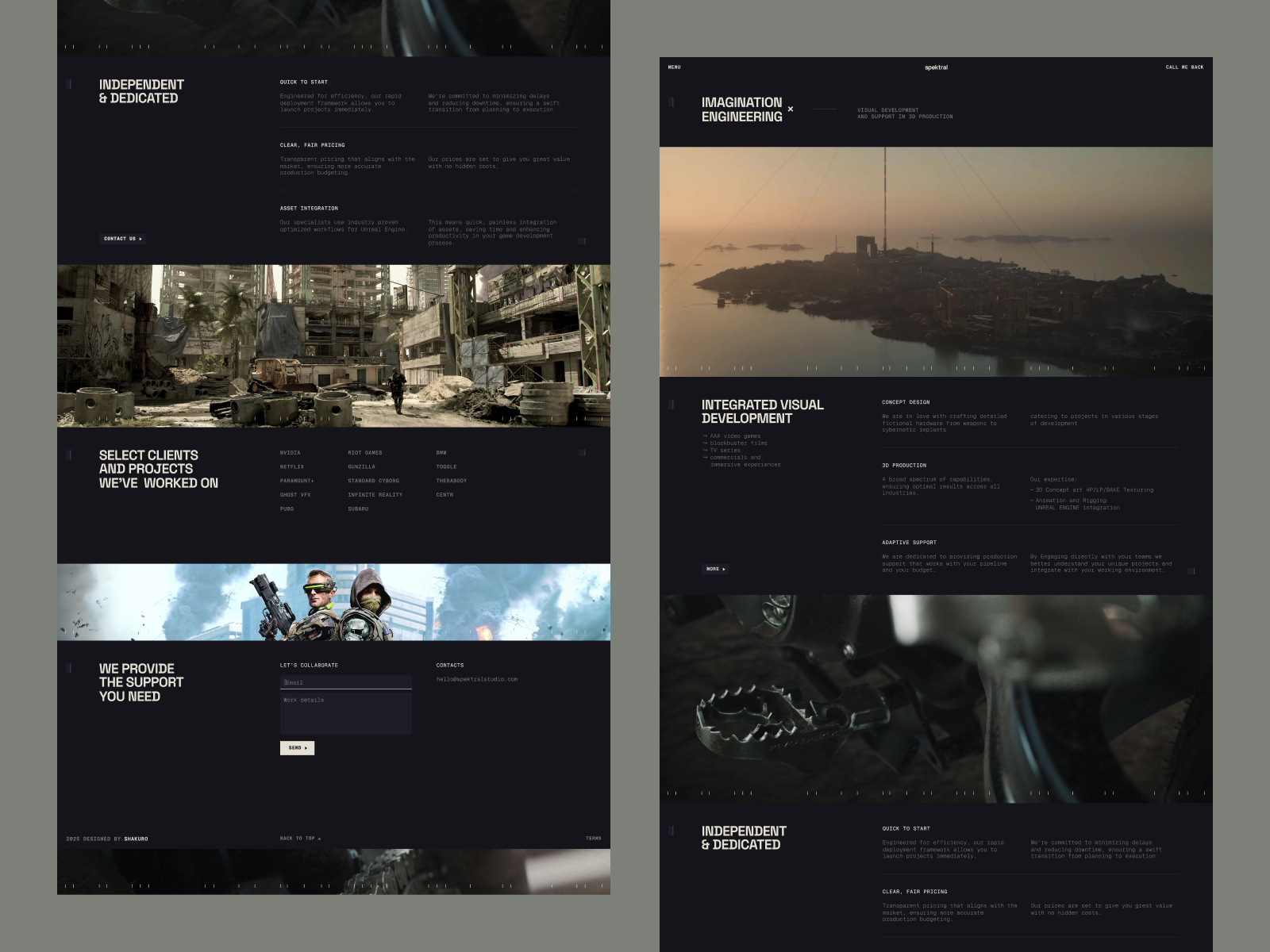 Home page