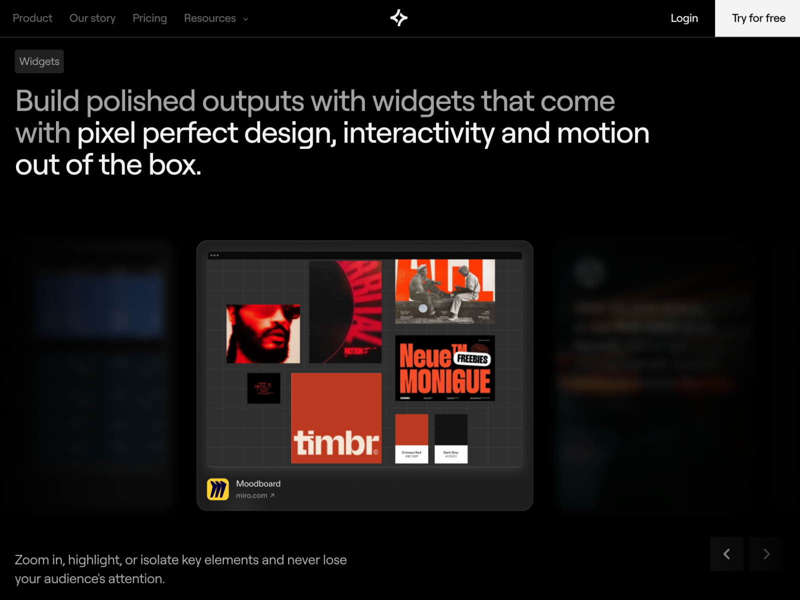 Widgets