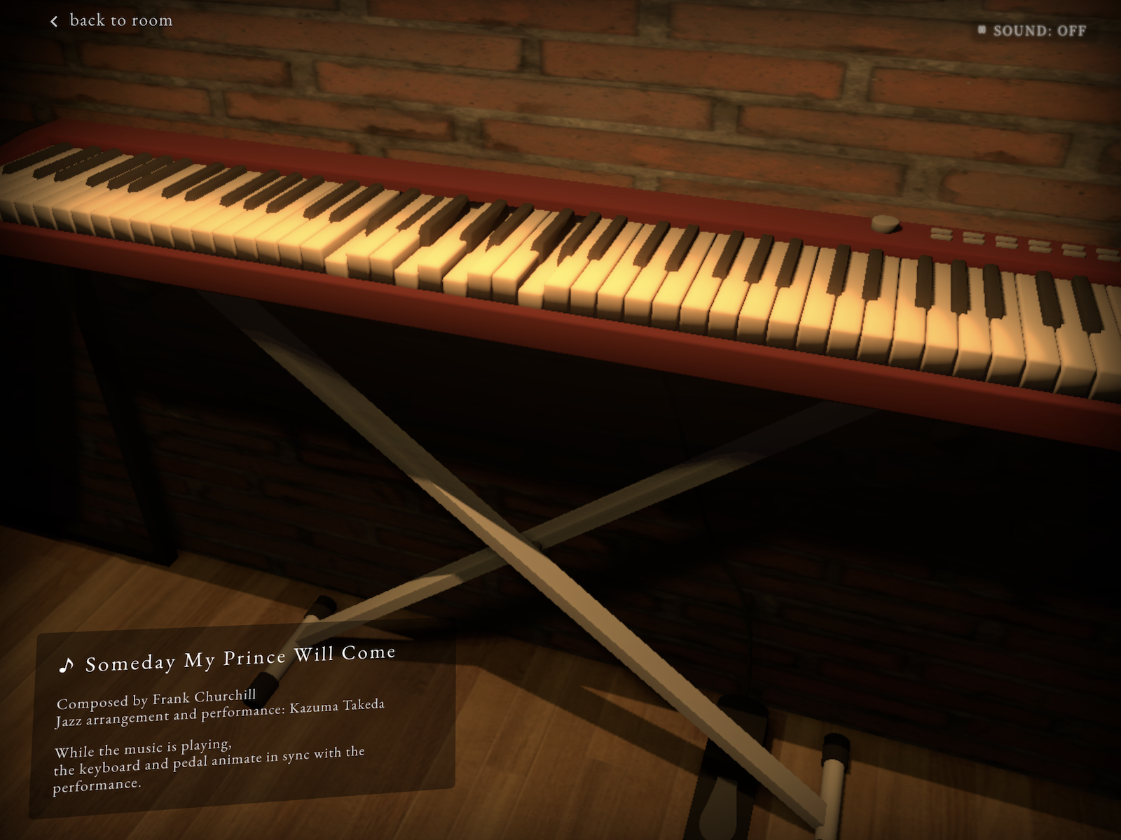 Music-Synced Piano