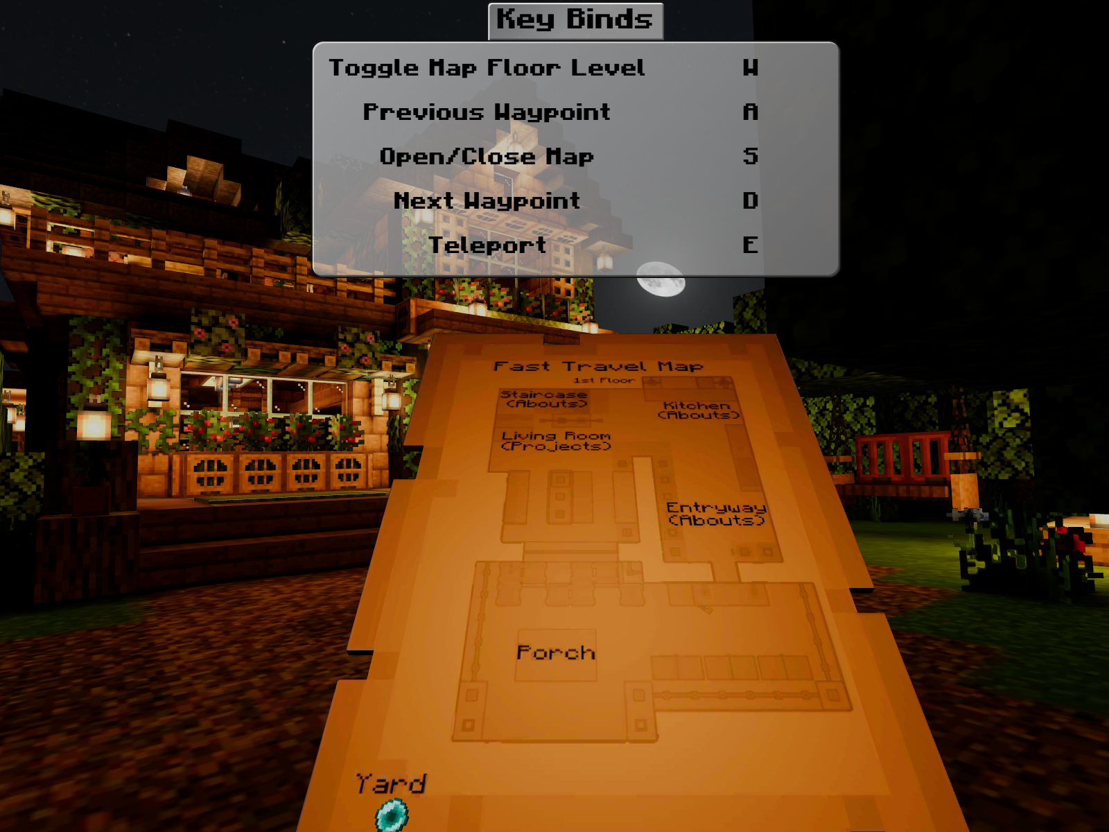 Fast Travel Map