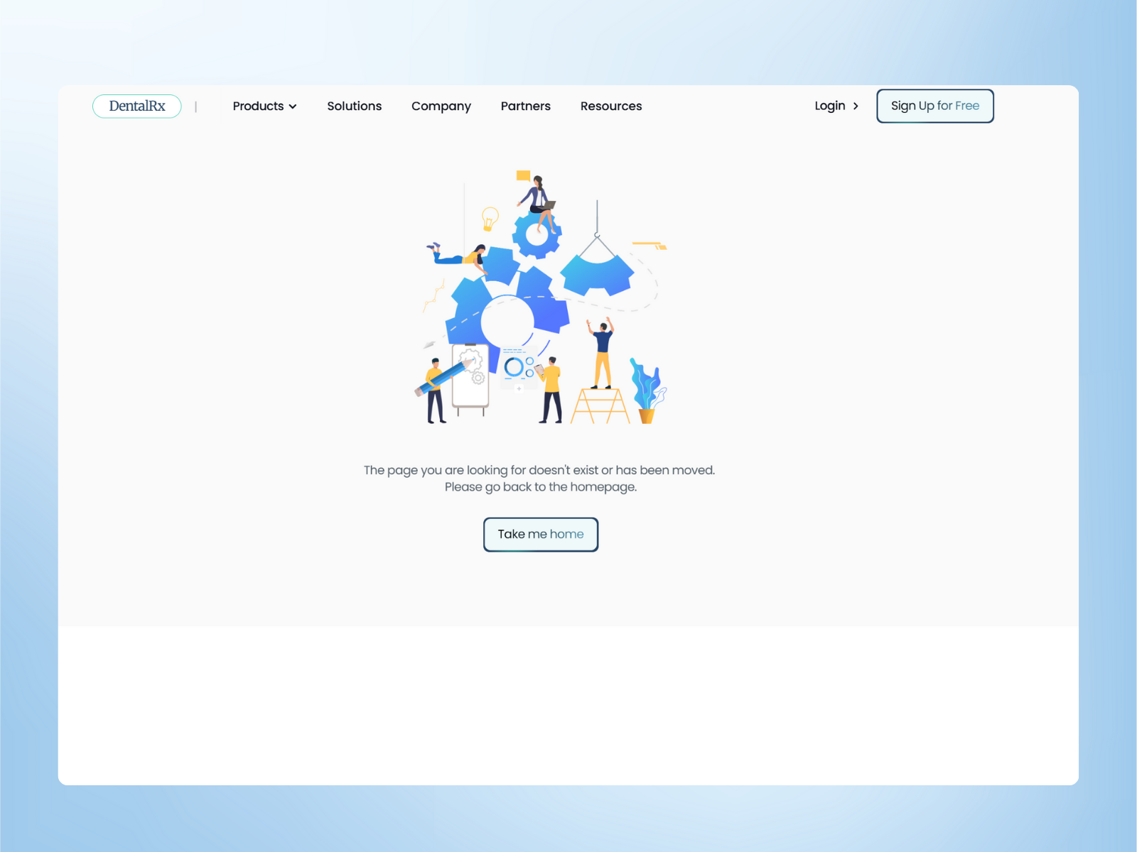 DentalRx 404 Page
