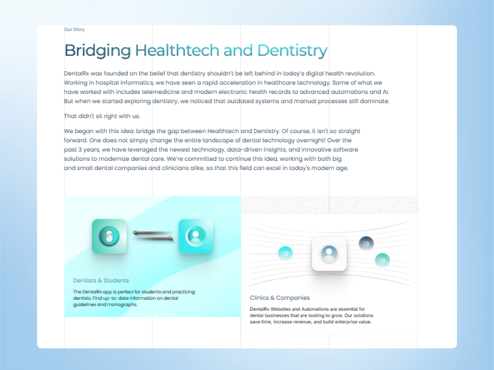 DentalRx About Us Page