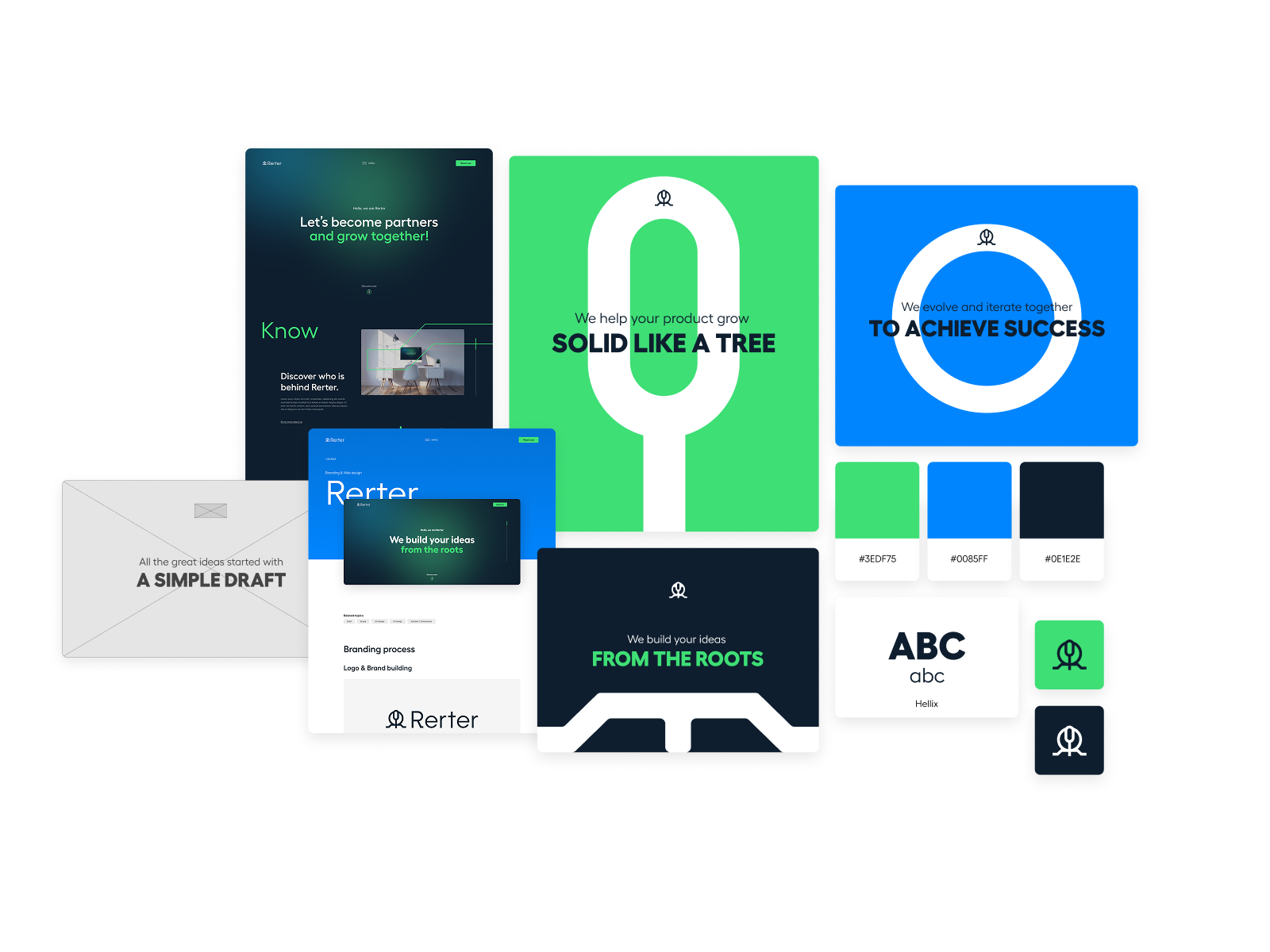 Rerter branding