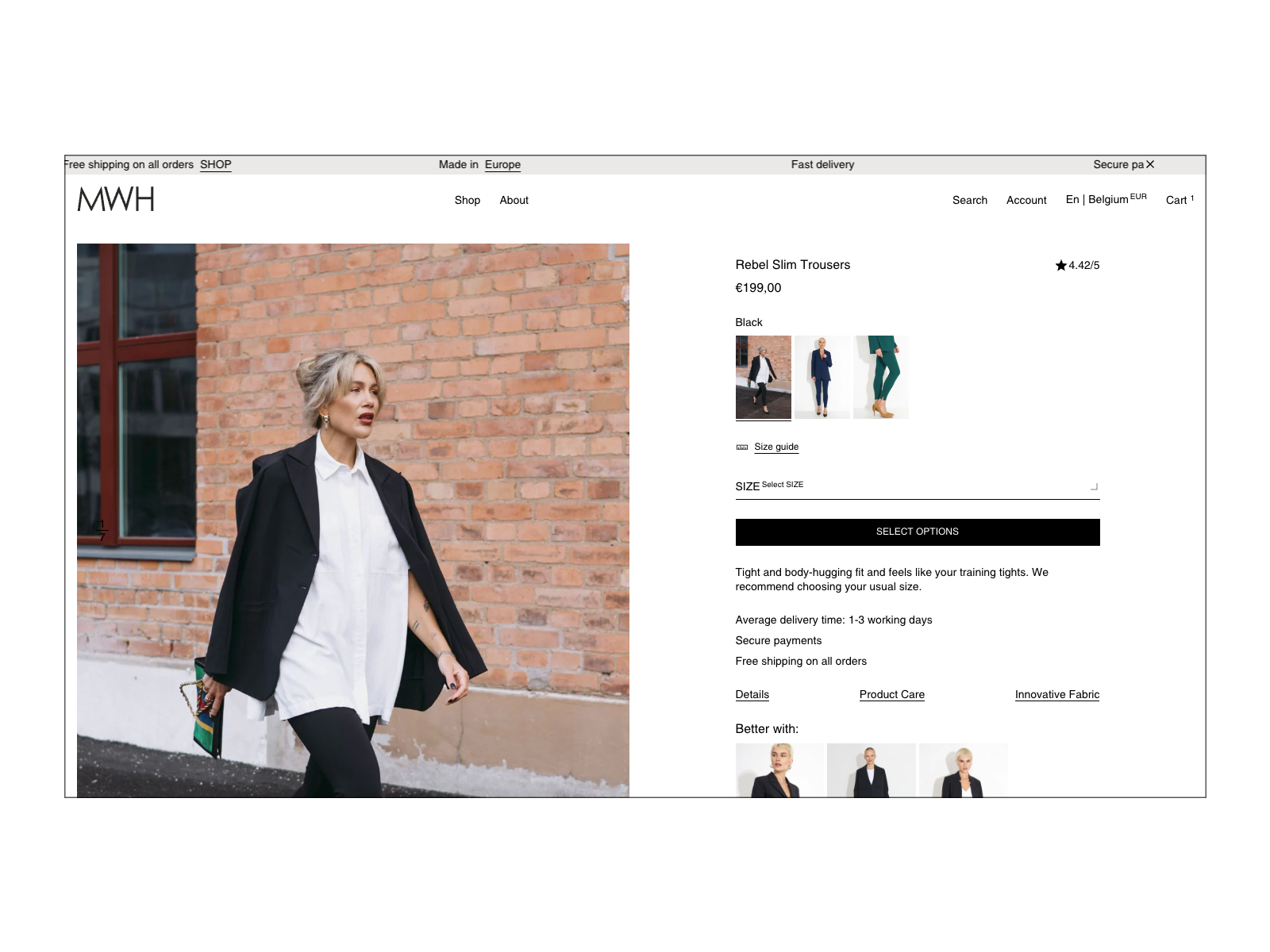Product Page