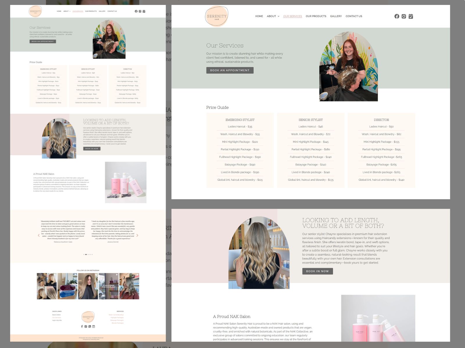 Services Page