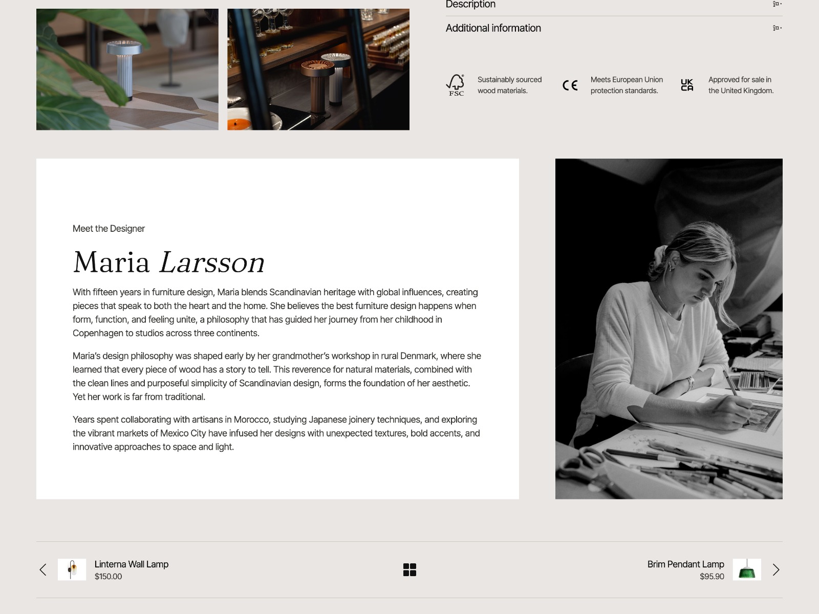 Product Page