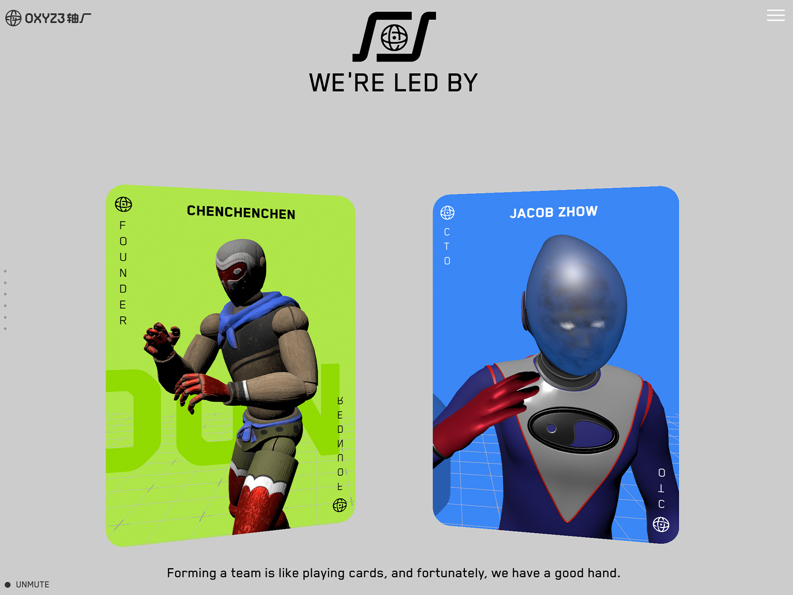OXYZ3's team info site