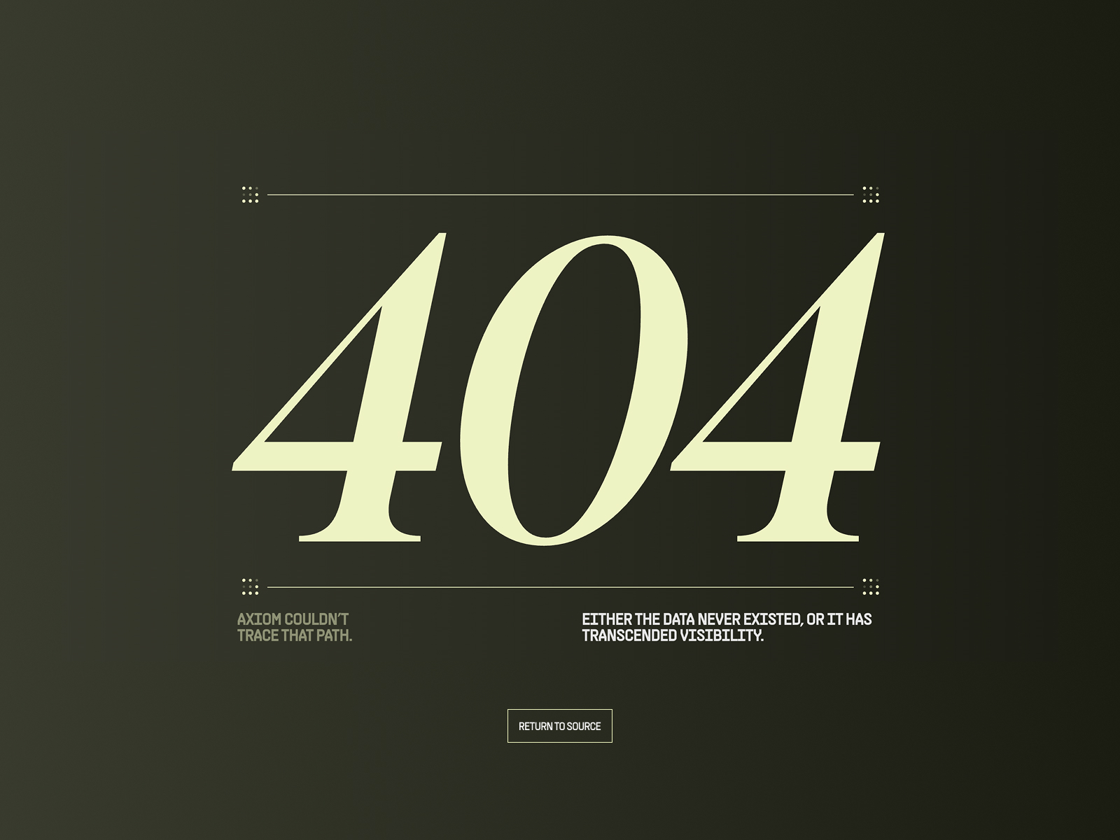 404 Page